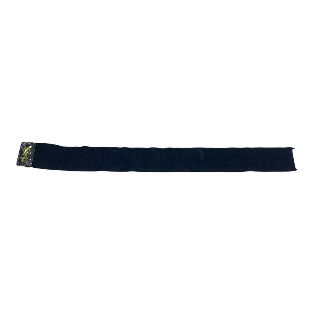 Yves Saint Laurent Vintage Yves Saint Laurent YSL Logo Elastic Waist Belt Size ONE SIZE - 5 Thumbnail