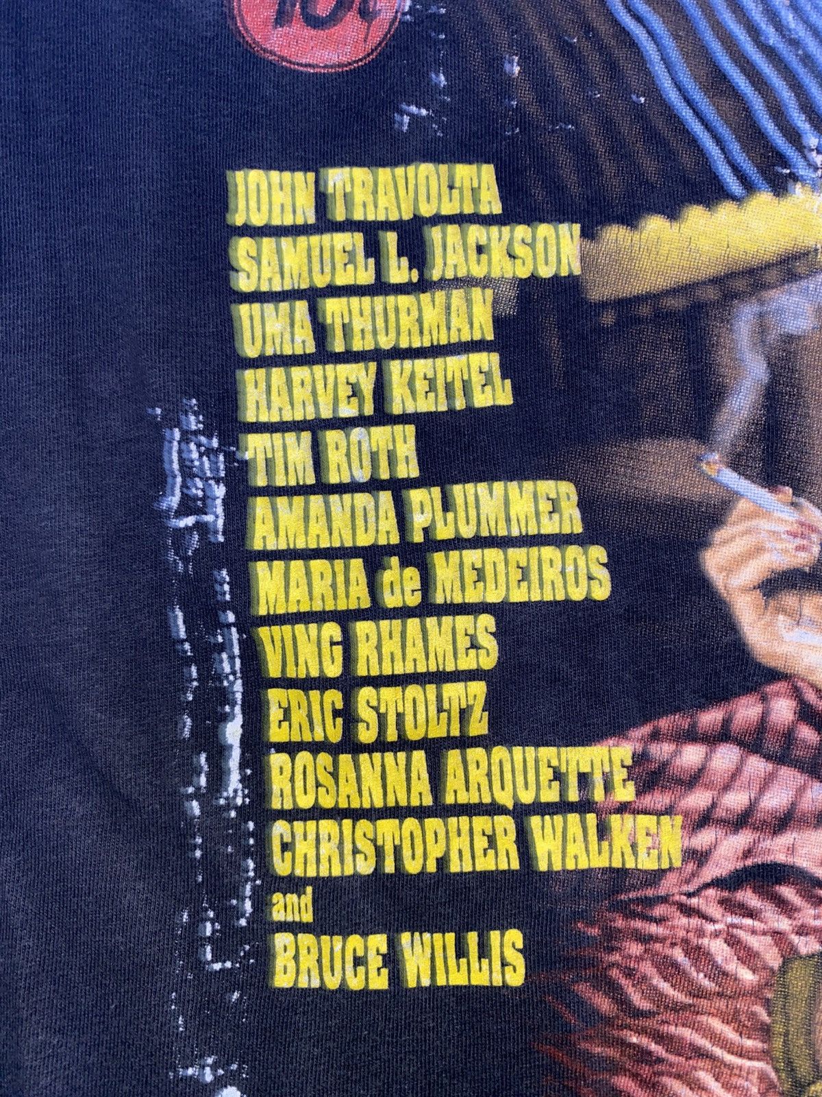 Vintage Vintage 90s Pulp Fiction Movie Tee Size US L / EU 52-54 / 3 - 11 Thumbnail