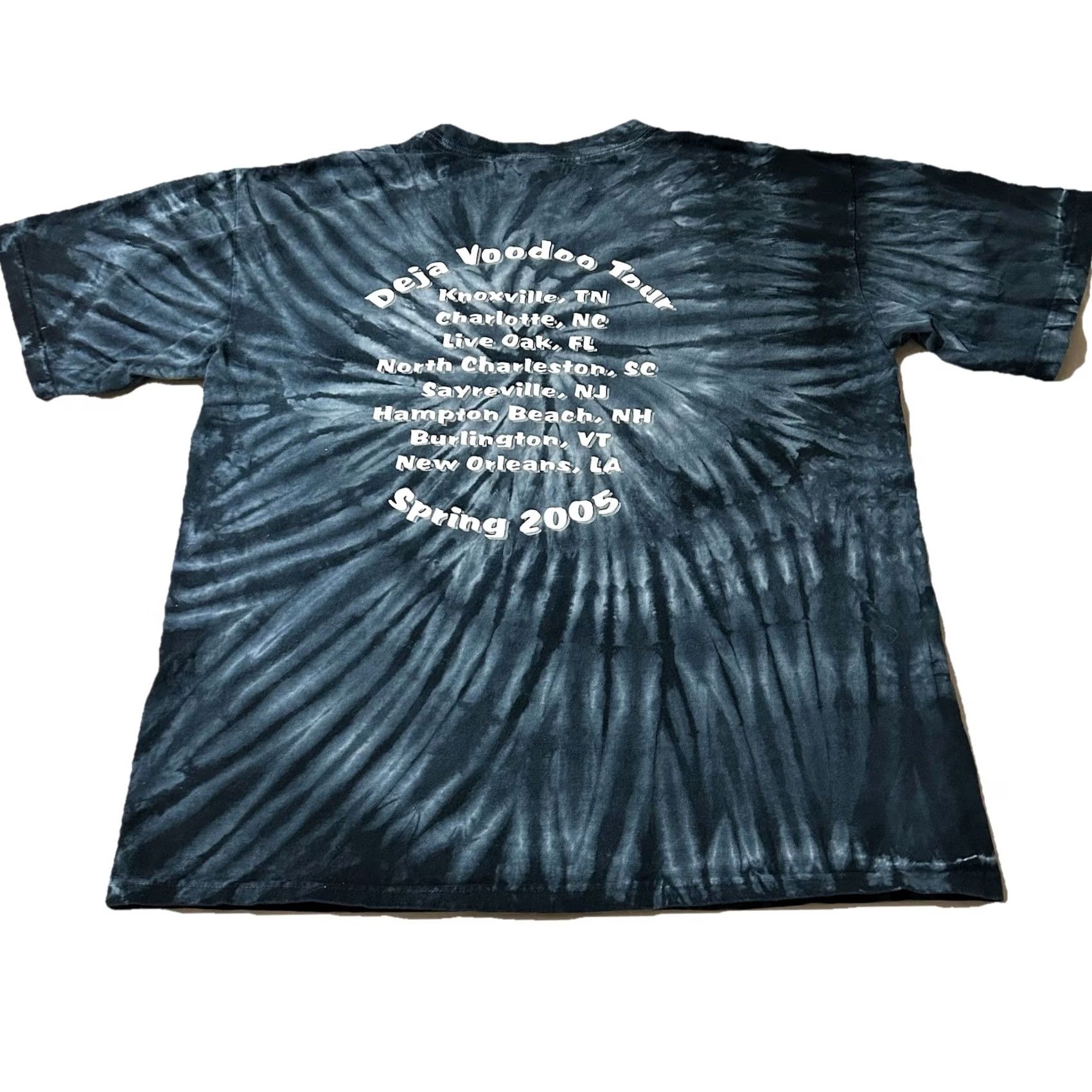 Vintage VINTAGE Sundog Govt Mule 2005 Tour Band Tie Dye T-Shirt Size M Blue Mens Shirt Size US M / EU 48-50 / 2 - 2 Thumbnail