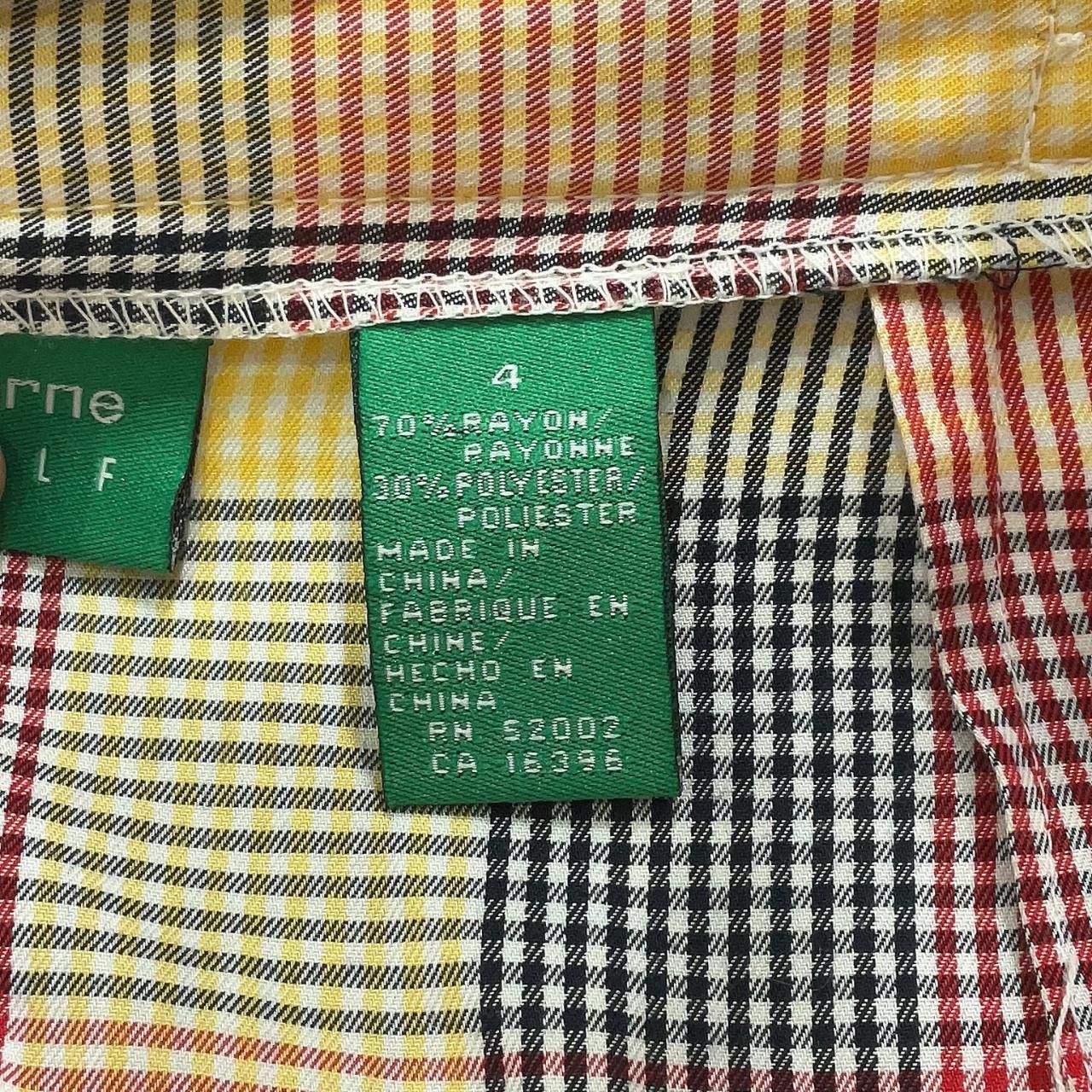 Liz Claiborne Vintage Liz Golf by Liz Claiborne Tartan 90’s Golf Bermudas Size 27" / US 4 / IT 40 - 3 Thumbnail