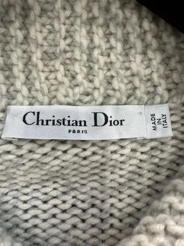 Dior Dior Gray Wool Women's Cardigan . Size XS / US 0-2 / IT 36-38 - 3 Thumbnail