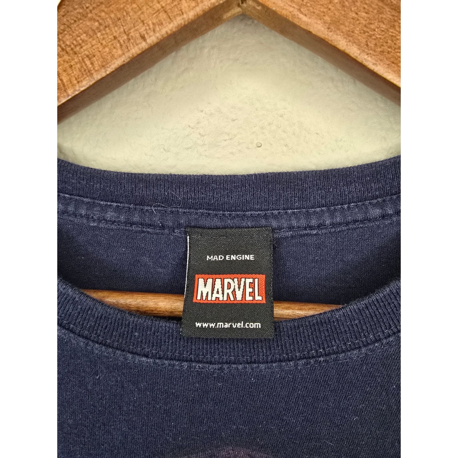 Marvel Comics Captain America Shirt Marvel Blue Large Hero Tee Size US L / EU 52-54 / 3 - 3 Thumbnail