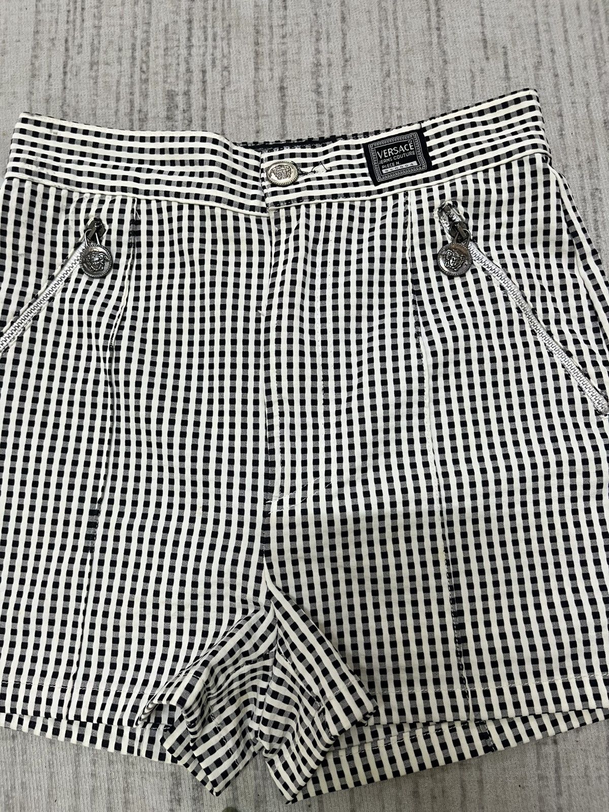 Versace Vintage 80s Versace medusa pant Size 26" / US 2 / IT 38 - 4 Thumbnail