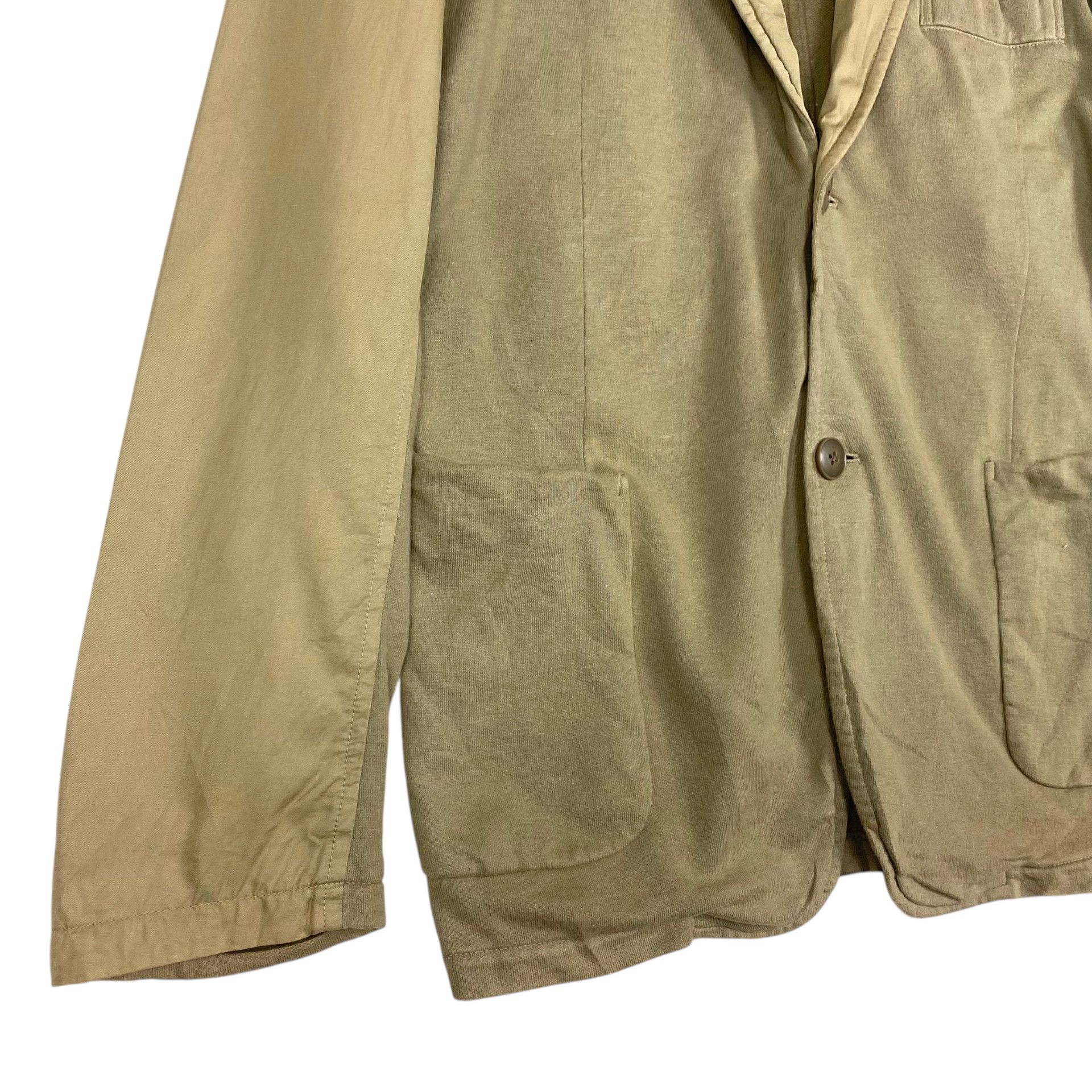 Yohji Yamamoto 💥YOHJI YAMAMOTO POUR HOMME SS02 KHAKIS JACKET Size US M / EU 48-50 / 2 - 7 Thumbnail