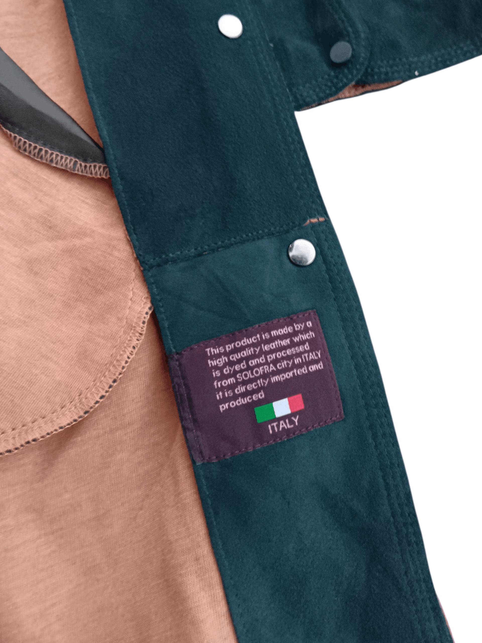 Hussein Chalayan Chalayan by hussein chalayan suede green dress Size L / US 10 / IT 46 - 7 Thumbnail