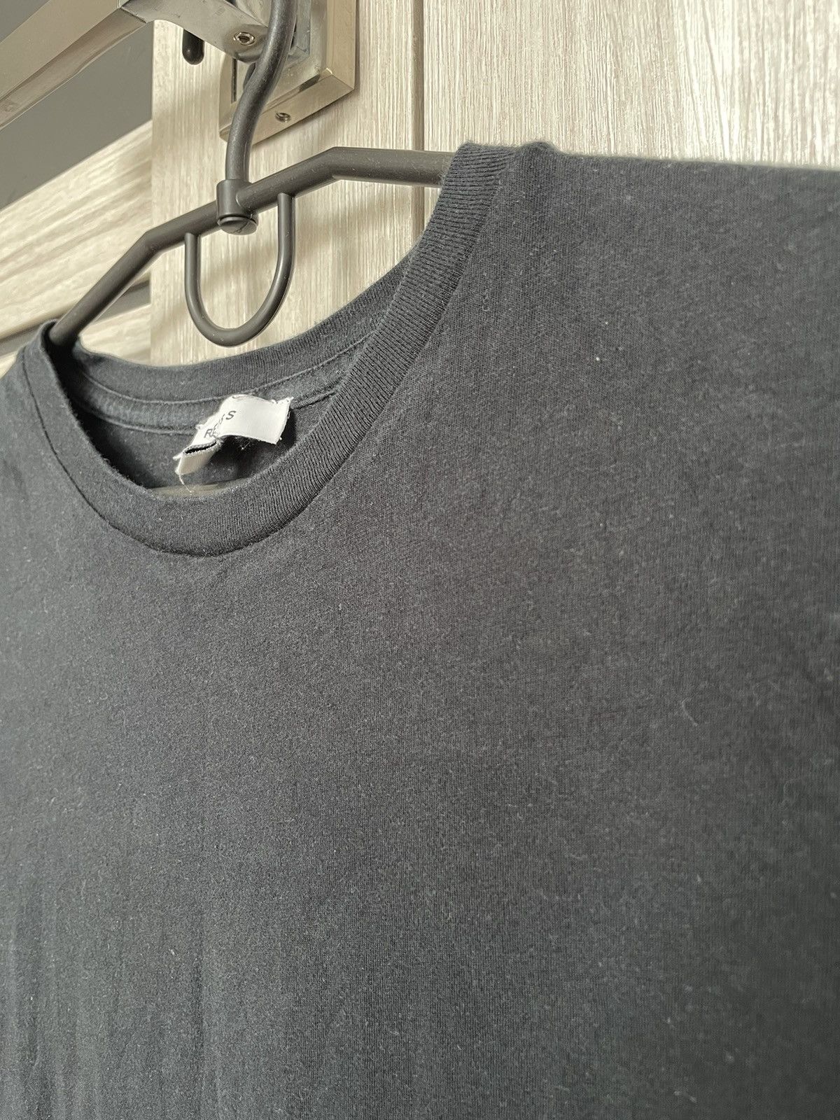 Reiss Reiss Black Basic Tee Vintage Minimalist T-Shirt Size L Size US L / EU 52-54 / 3 - 3 Thumbnail
