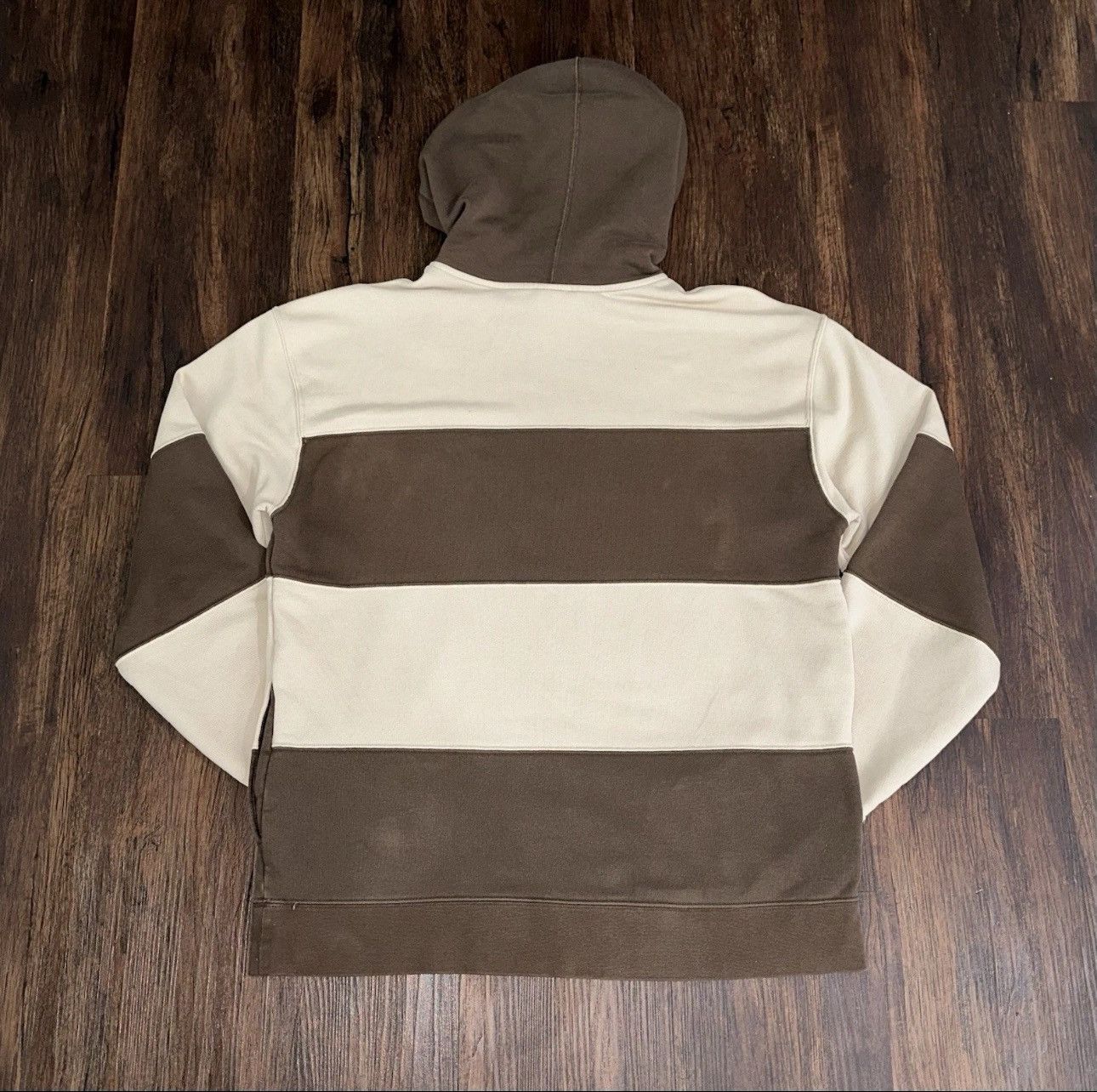 Nike × Supreme Supreme x Nike Hooded Sweatshirt Brown / Cream Size US M / EU 48-50 / 2 - 7 Thumbnail