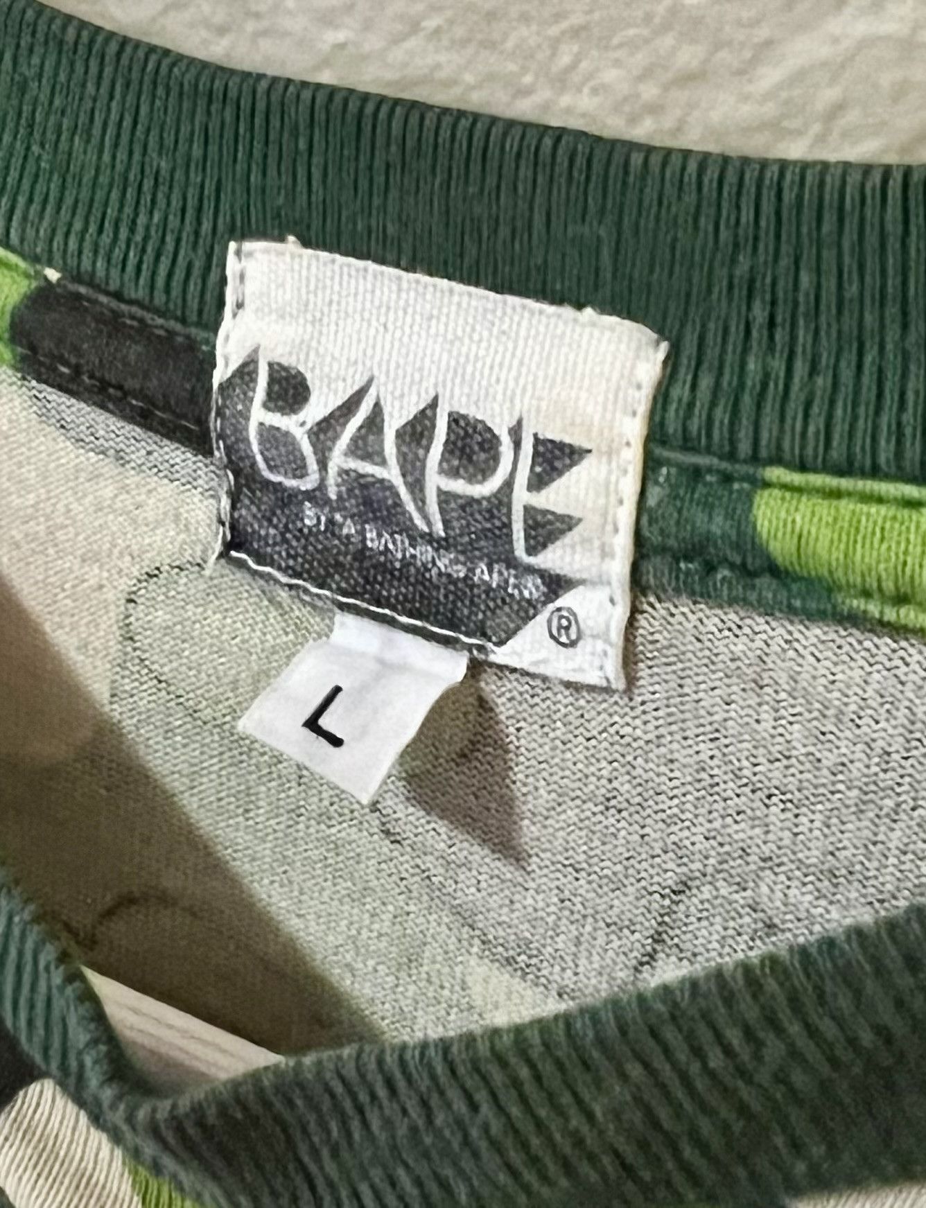 Bape × Swarovski Rare BAPE x Swarovski Camo Longsleeve MINT Condition Size US L / EU 52-54 / 3 - 4 Thumbnail