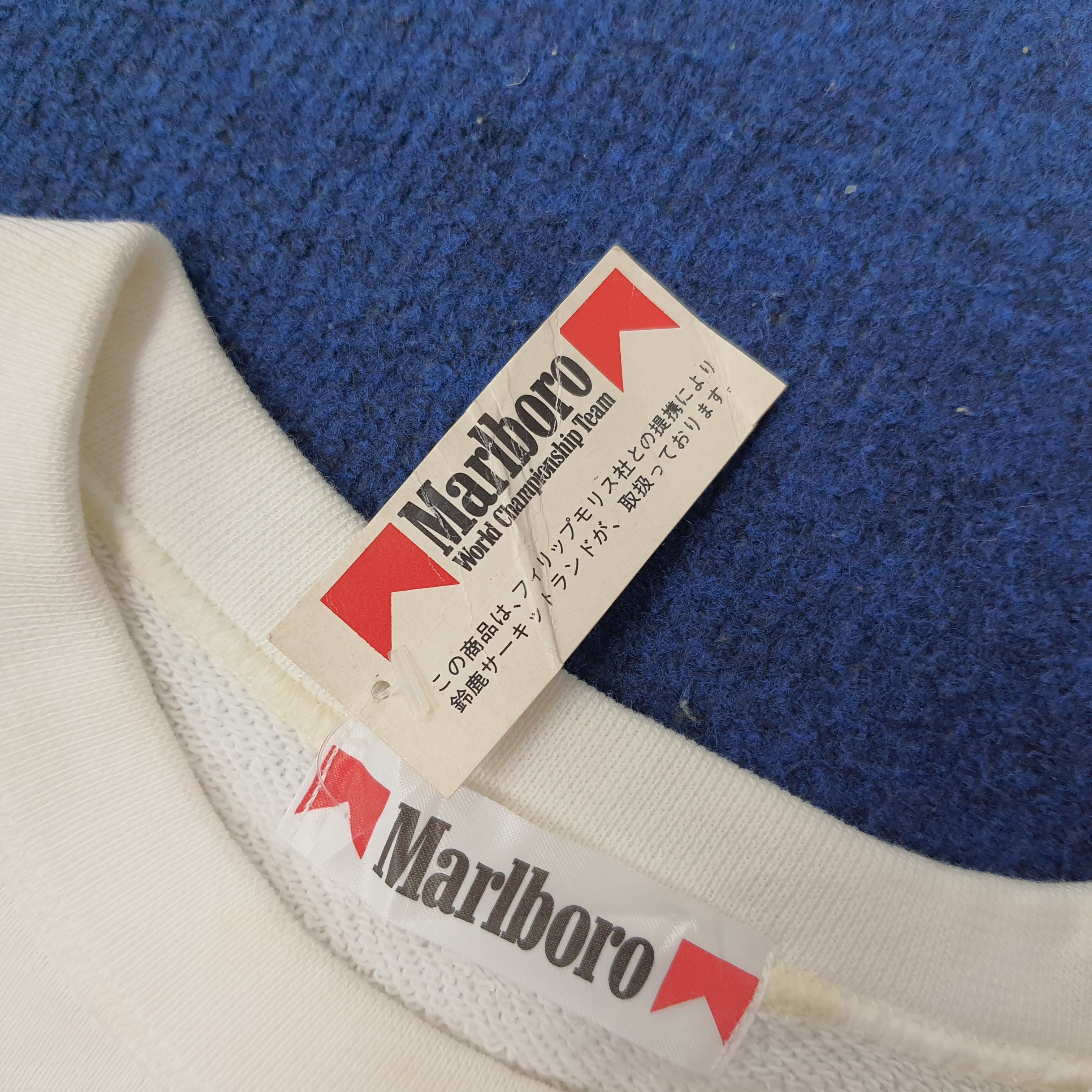 Marlboro Vintage Marlboro Team Motorsports Sweatshirt C238N5 Size US S / EU 44-46 / 1 - 5 Thumbnail
