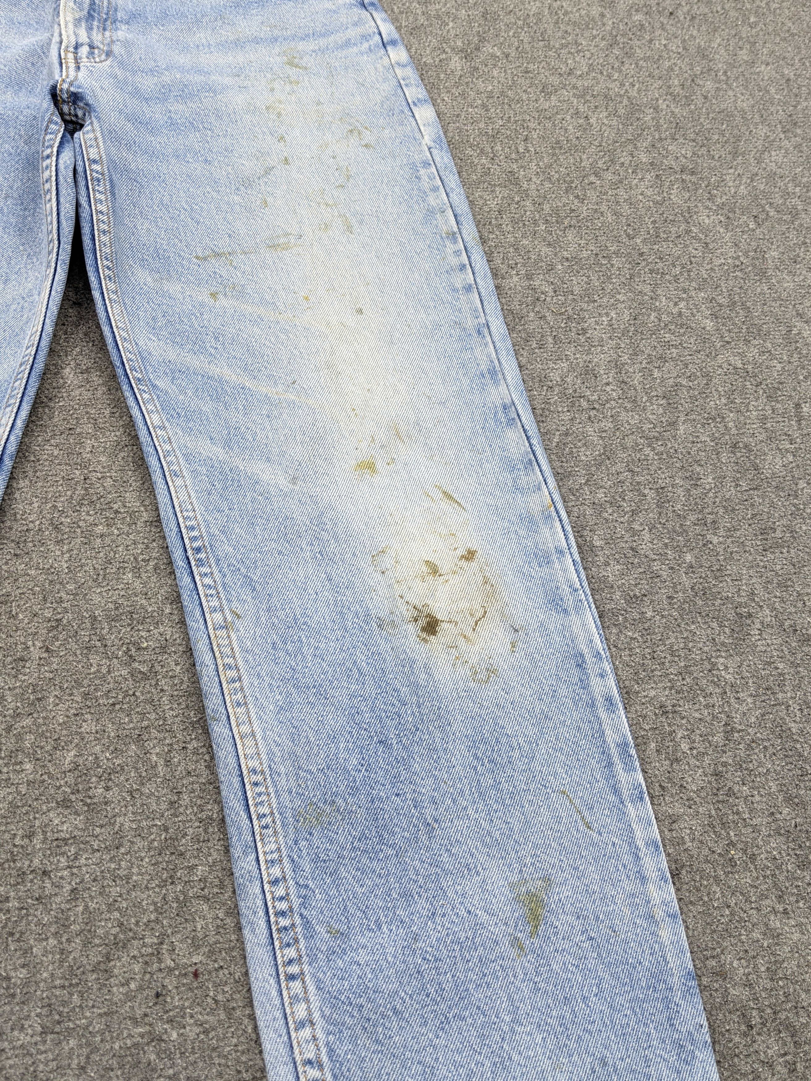 Levi's × Vintage Vintage 80s Levis 310 Orange Tabs Jeans DJ0025Z Size US 35 - 8 Thumbnail