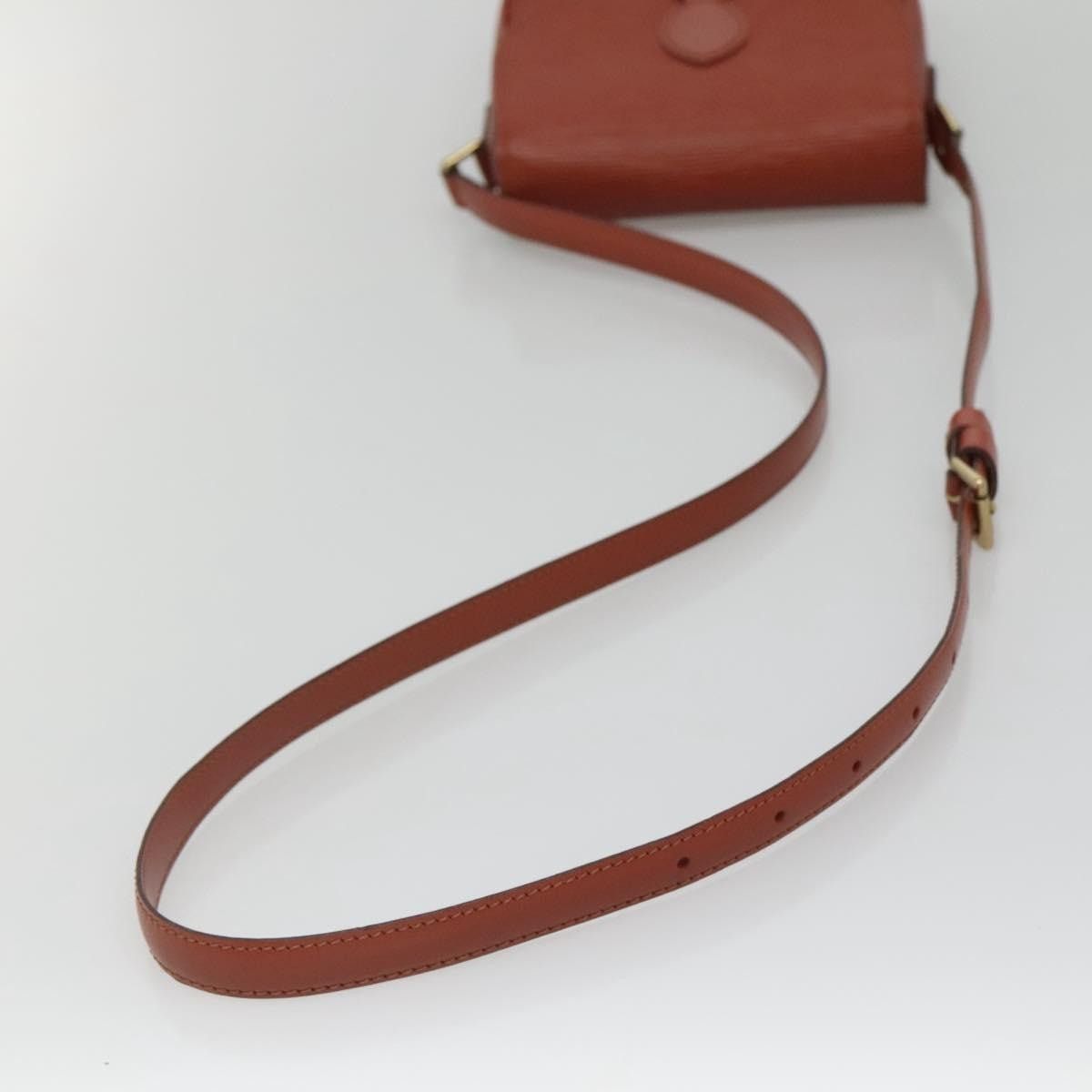 Louis Vuitton LOUIS VUITTON Epi Saint Cloud PM Shoulder Bag Brown M52213 Size ONE SIZE - 7 Thumbnail