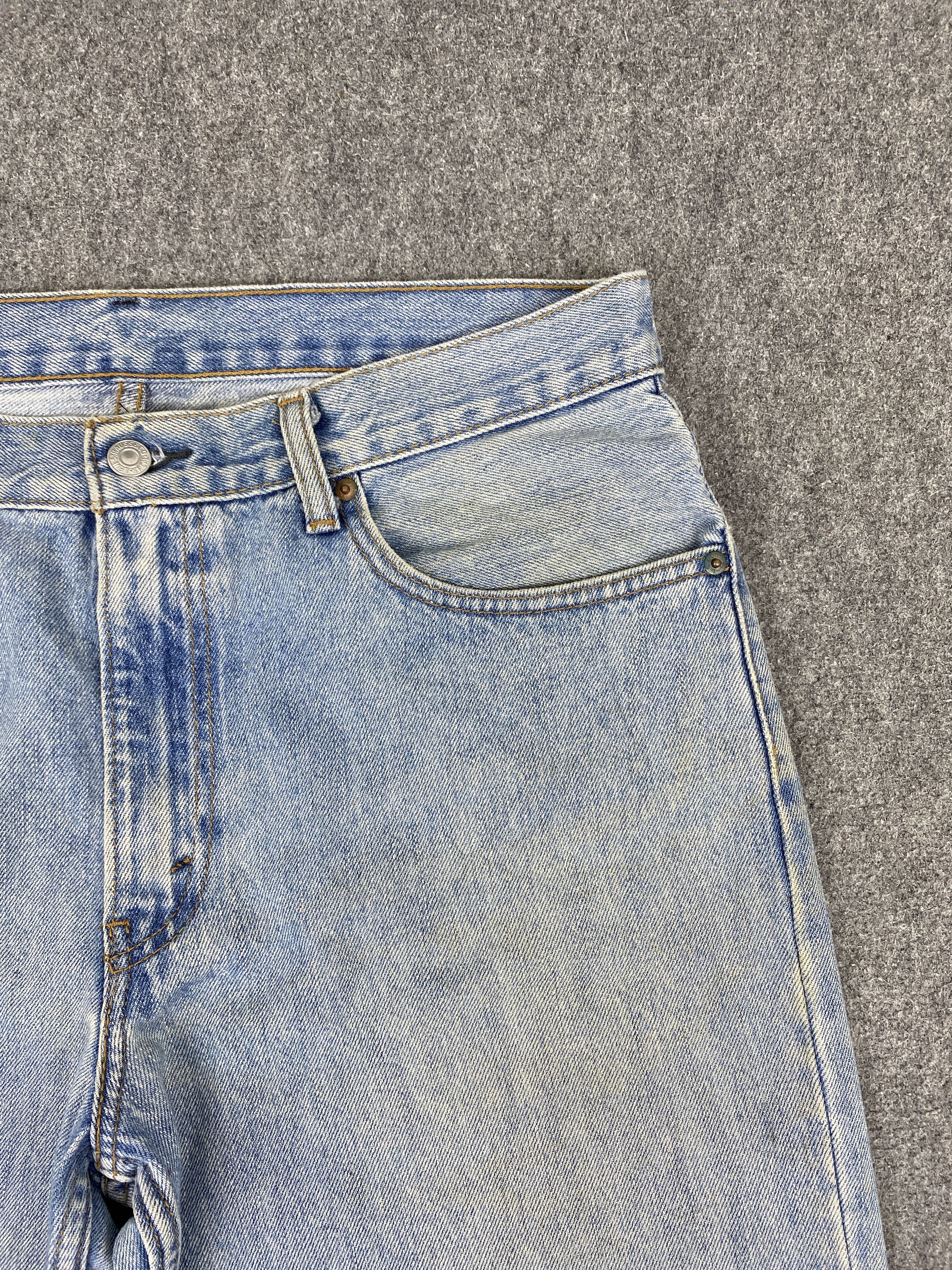 Levi's Vintage Levis 550 Faded Blue Jeans 33x32.5 S0026 Size US 33 - 9 Thumbnail