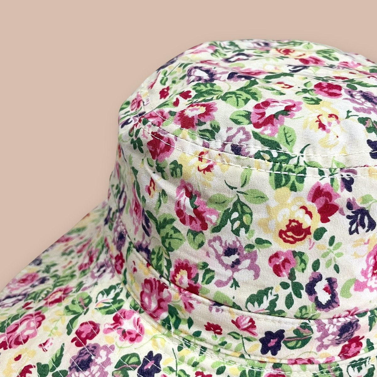 Kenzo Vintage KENZO Paris Floral Bucket Hat Size ONE SIZE - 9 Thumbnail
