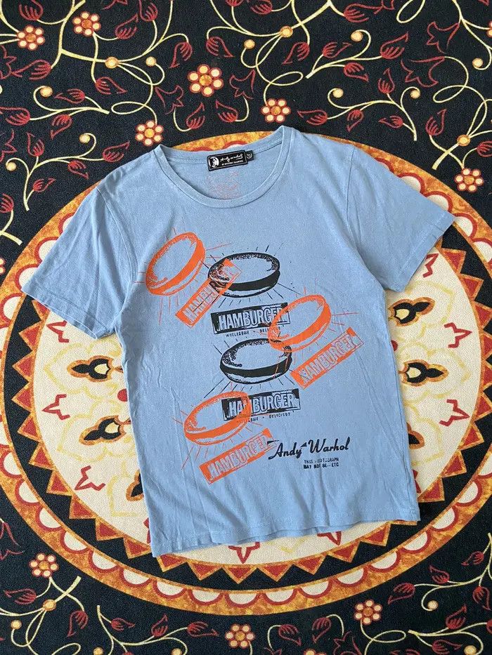 Andy Warhol × Hysteric Glamour × Japanese Brand ANDY WARHOL X HYSTERIC GLAMOUR HAMBURGER RETRO FONT Size US S / EU 44-46 / 1 - 2 Thumbnail