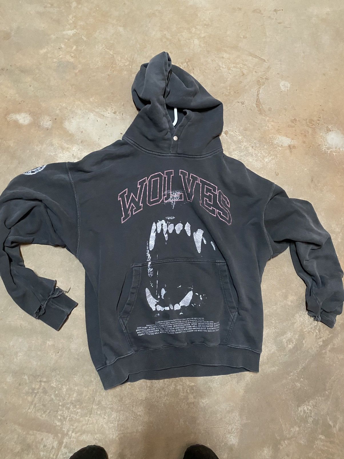 Darc Sport Darc Sport Wolves Hoodie Grailed