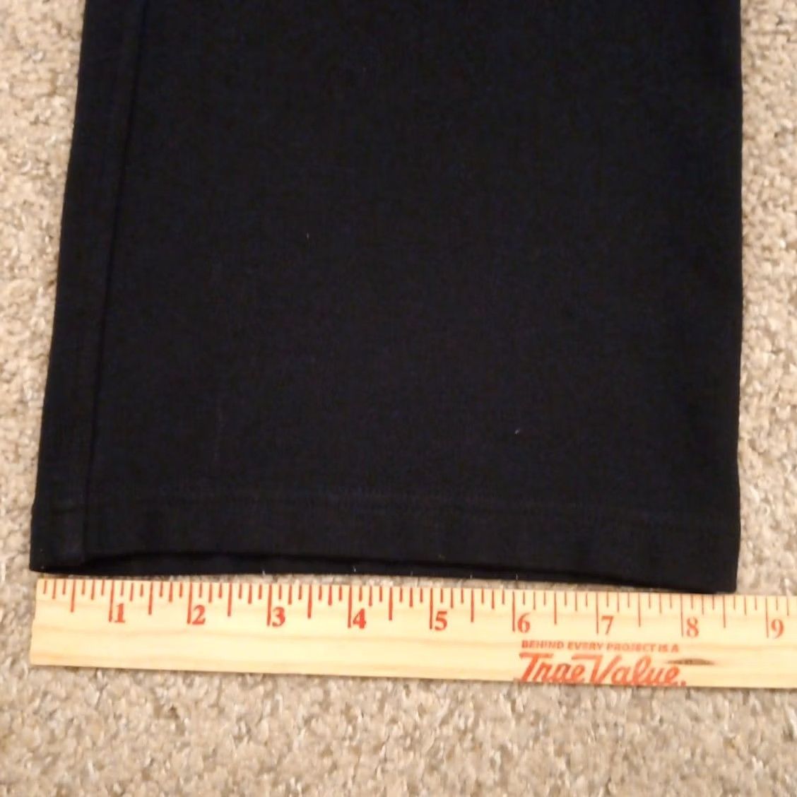 J. Jill J.Jill Cropped Pants Womens Size 6 Black Pockets 26x26 Mid Rise Nylon Rayon Spandex Flat Front Straight Inseam 26 Pants Women Size 28" / US 6 / IT 42 - 7 Thumbnail