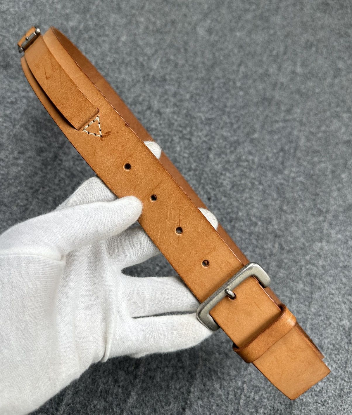 Yohji Yamamoto Yohji Yamamoto - Pour Homme A/W11 - Extra Strap Leather Belt Size ONE SIZE - 5 Thumbnail