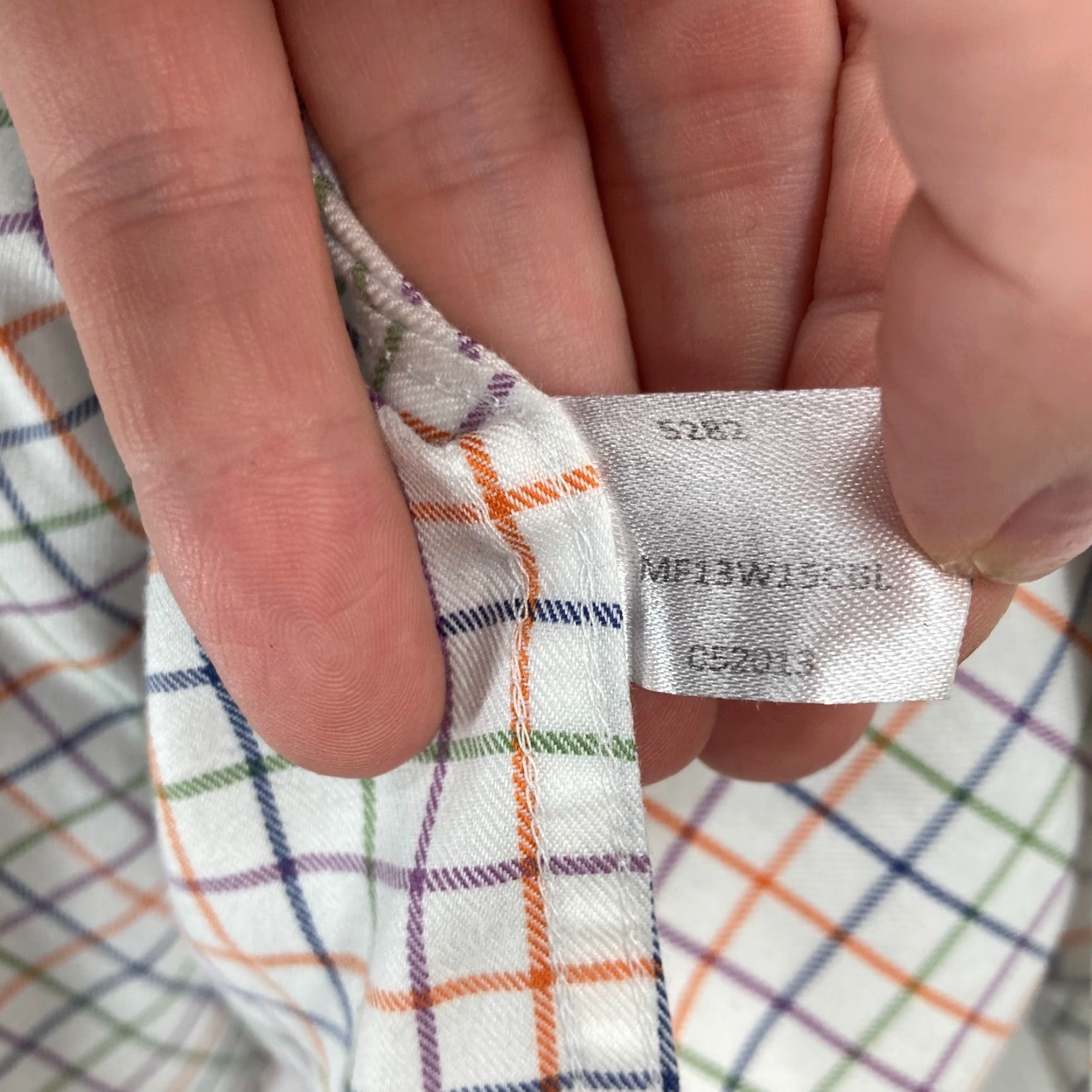 Peter Millar Peter Millar Nanoluxe Dress Shirt Mens L Multicolor Check Button-Down Preppy Shirt Size 42R - 7 Thumbnail