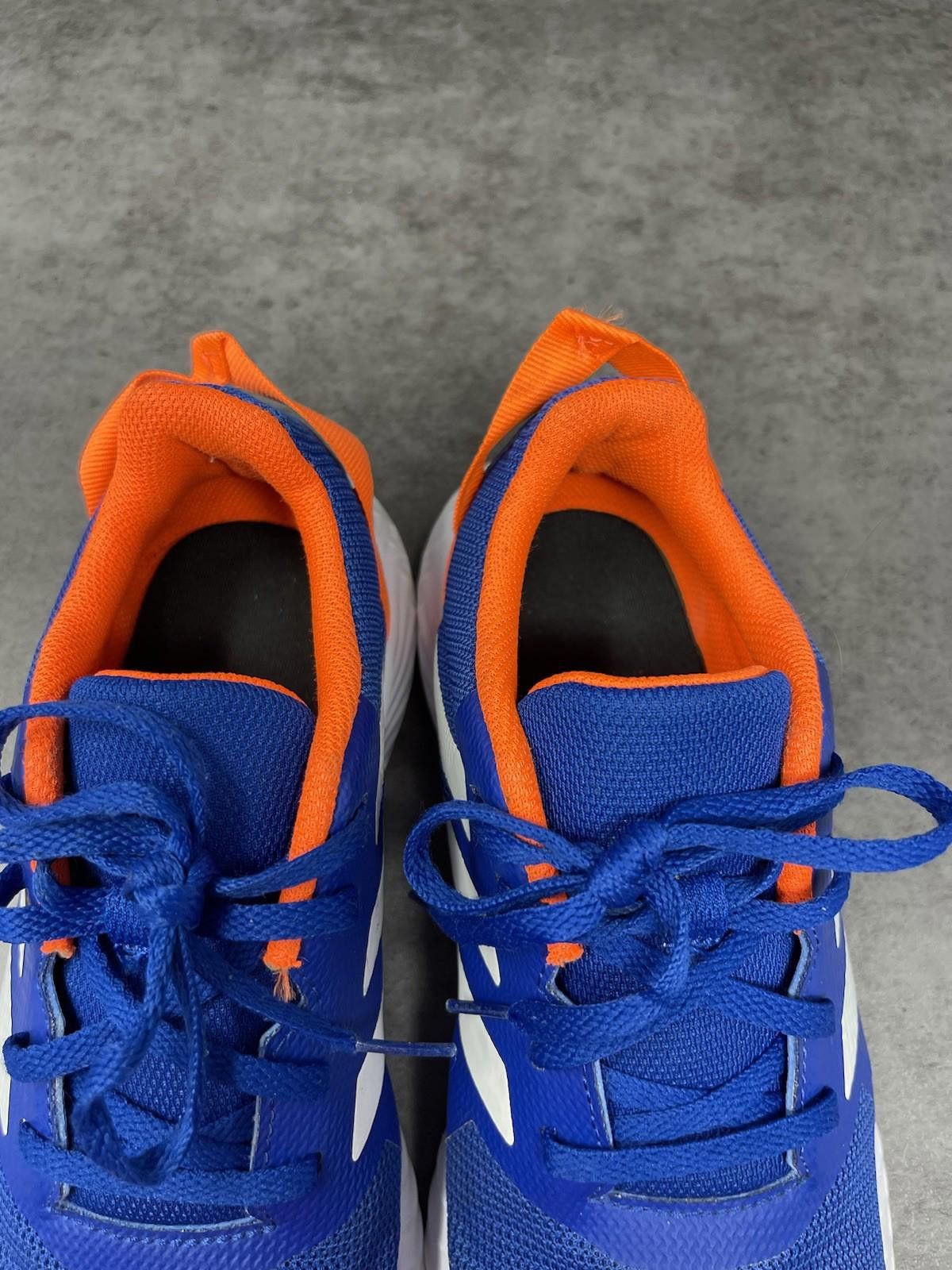 Adidas Adidas Fortagym K Sneakers Kids Size 6 Blue Orange Running Size US 6 / EU 39 - 9 Thumbnail