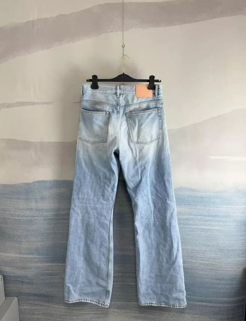 Acne Studios Acne studios Washed blue leather jeans 2502-Nextarrow Size US 34 / EU 50 - 3 Thumbnail