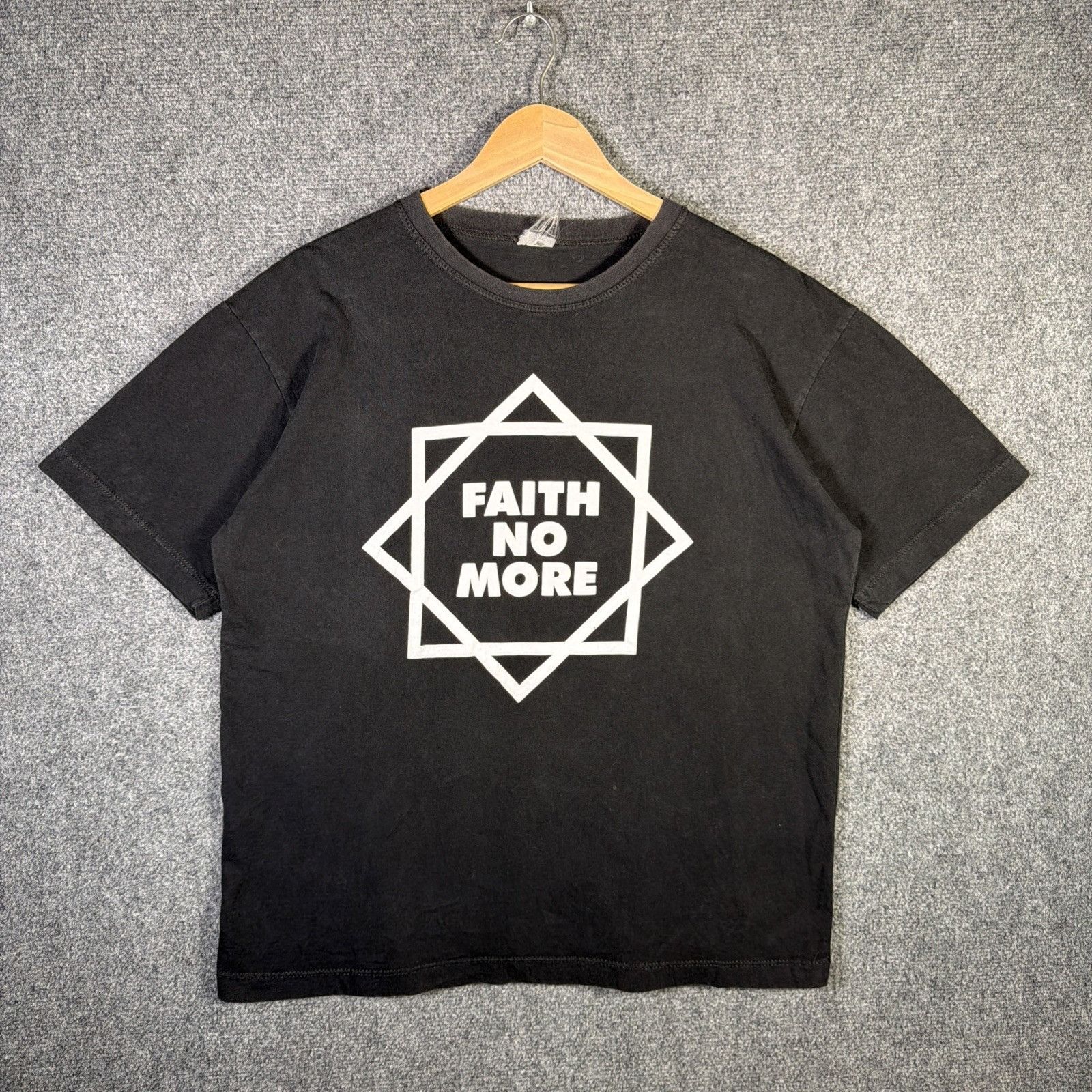 Band Tees Vintage Faith No More Shirt Mens Medium Black 90s Band Tee Size US M / EU 48-50 / 2 - 2 Thumbnail