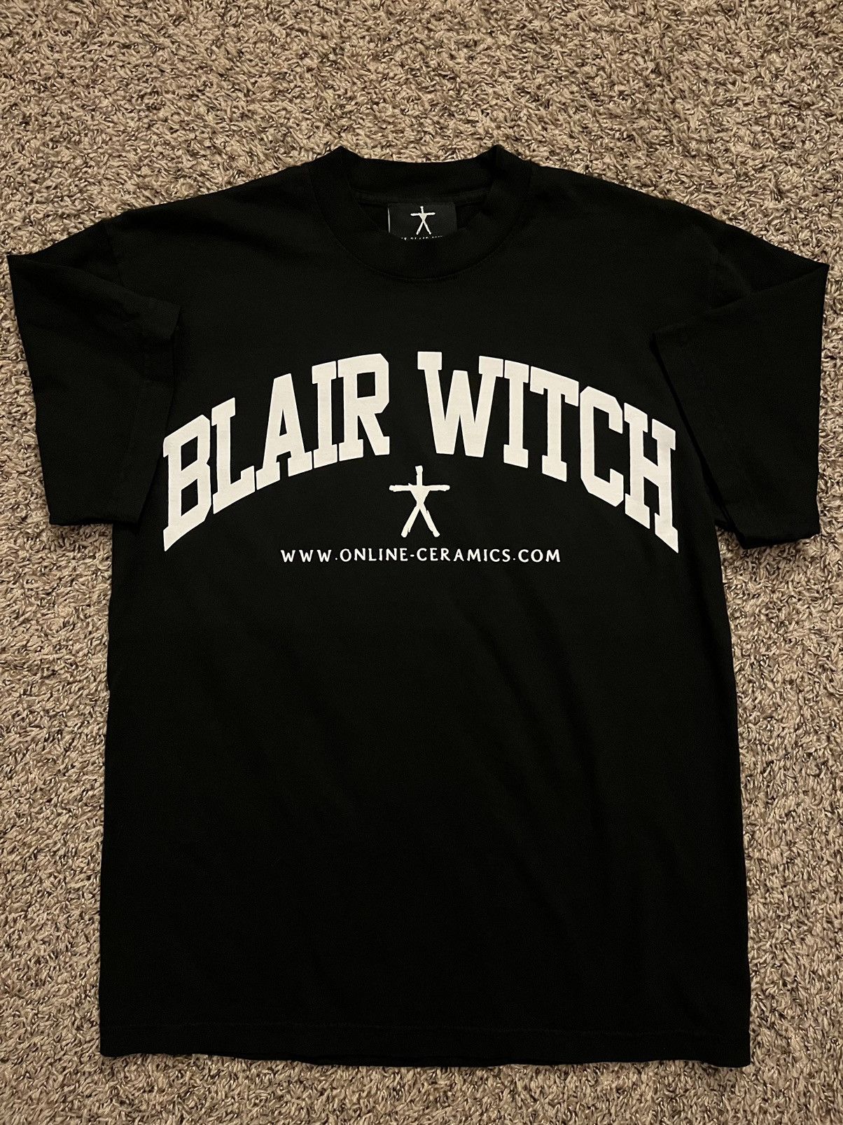 A24 × Online Ceramics Blair Witch ‘university’ style tee Size US S / EU 44-46 / 1 - 1 Thumbnail