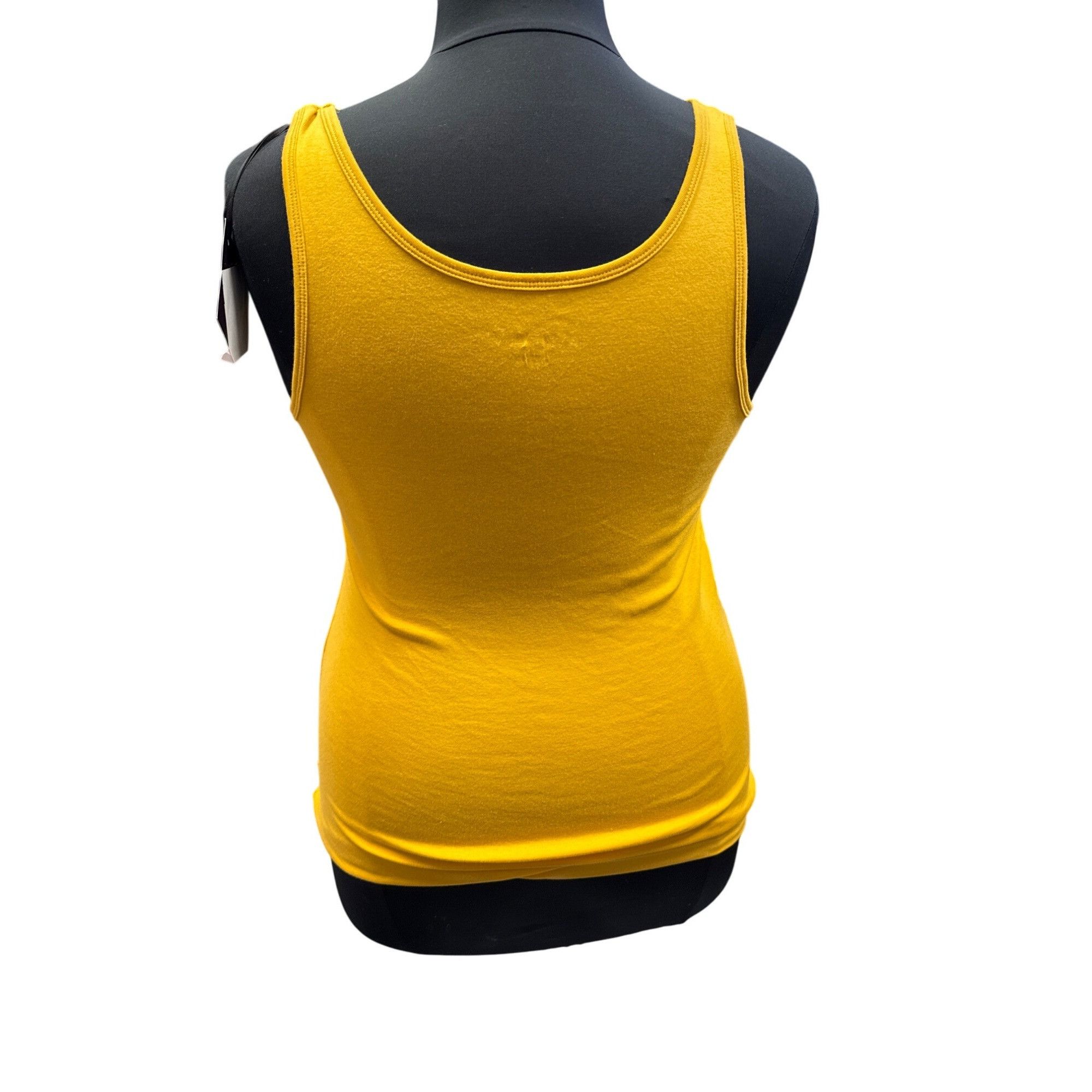 Other Ava & Viv Womens Yellow Tank Top Sleeveless Scoop Neck Stret Size XL / US 12-14 / IT 48-50 - 3 Thumbnail