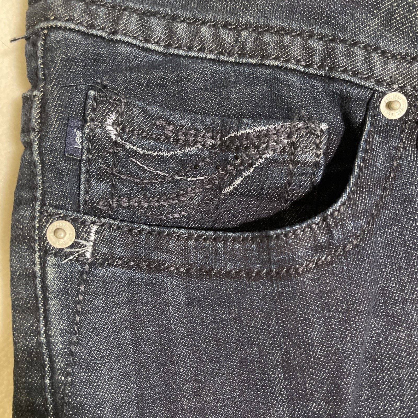 Lee Lee Horizon Women’s Slender Secret Denim Jeans 16M NWT Size 38" / US 16 / IT 52 - 4 Thumbnail