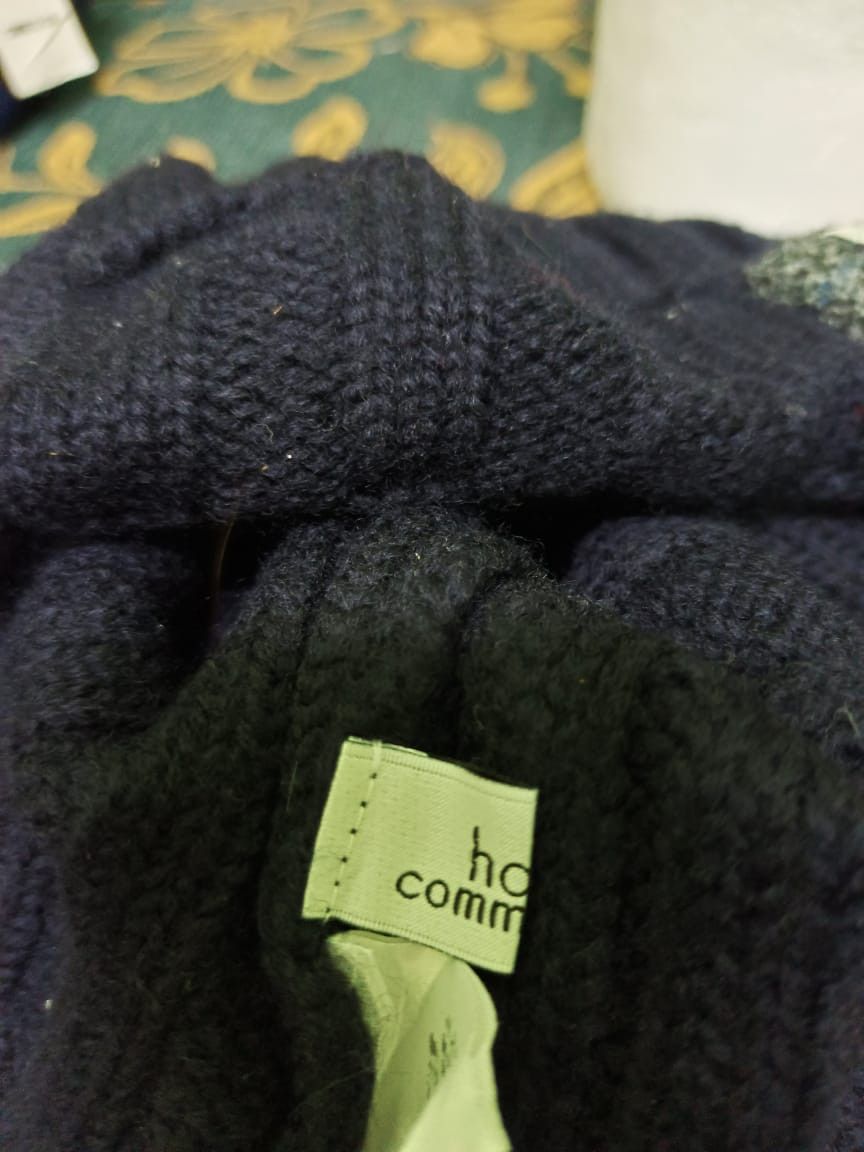 Designer × Harris Tweed × Japanese Brand Harris Tweed Beanie Snow Cap by Holo Commodity Japan Size ONE SIZE - 4 Thumbnail
