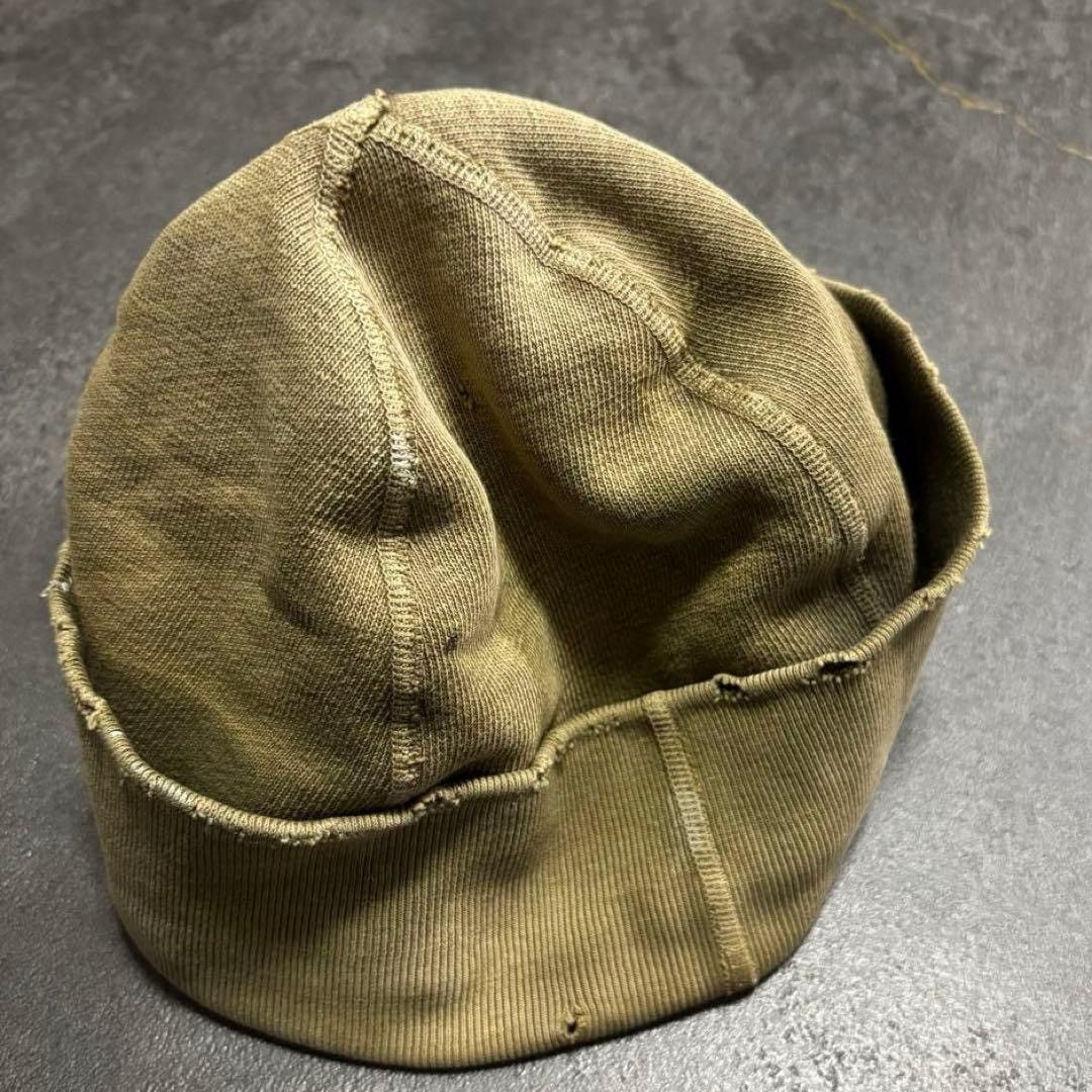 Kapital Conductor Soft Brim Beanie Visor Distressed weathered hat Size ONE SIZE - 10 Thumbnail