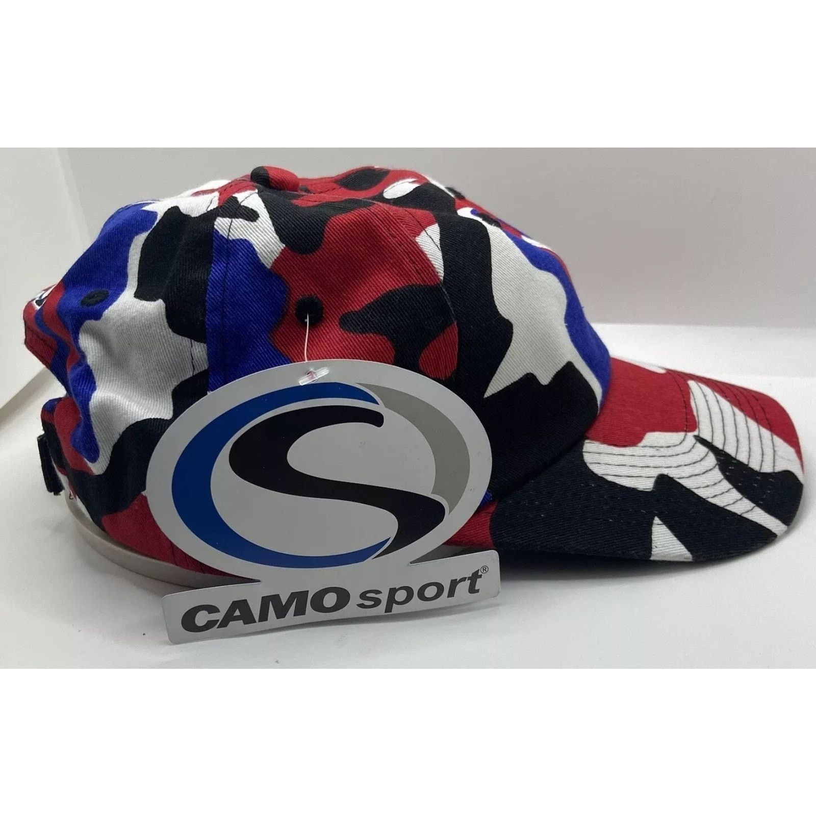 Other Baseball Cap - Adjustable - Red/White/Blue/Black - Brand New Size ONE SIZE - 4 Thumbnail