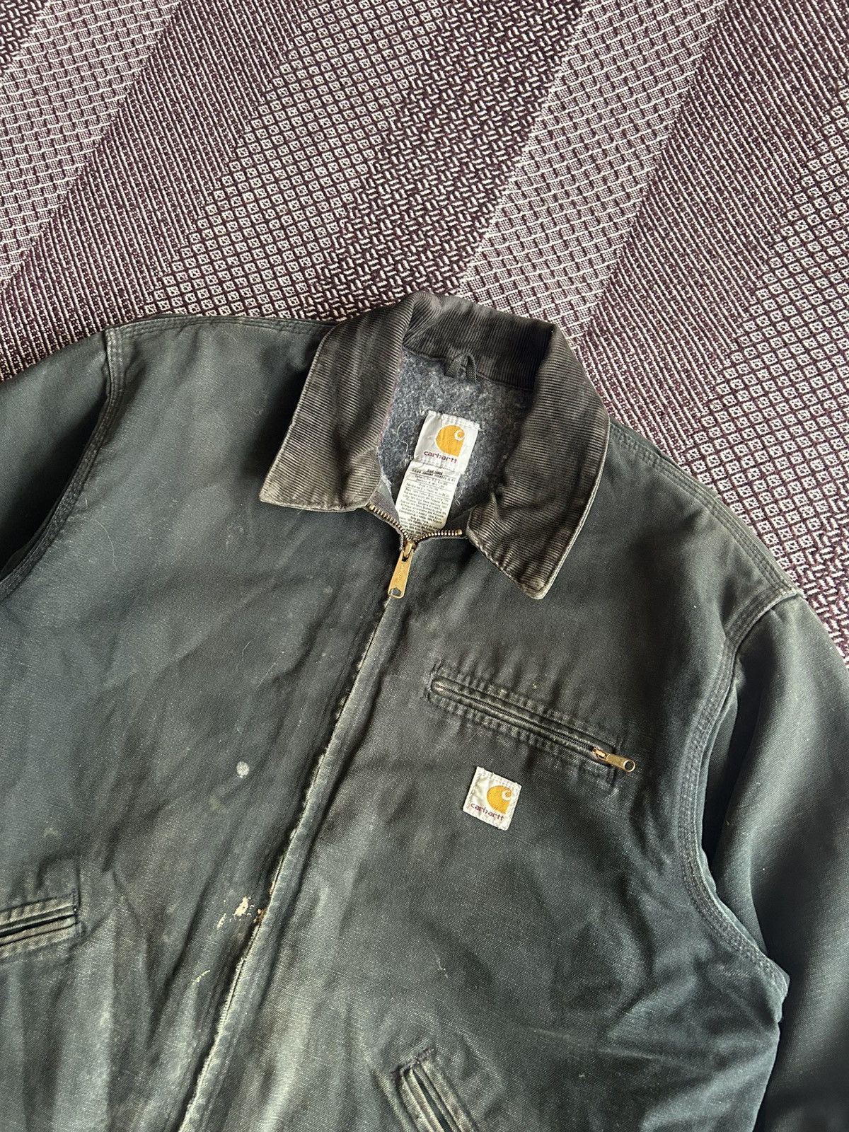 Carhartt Vintage Carhartt Detroit Jacket Workwear Distressed Size XL Size US XL / EU 56 / 4 - 7 Thumbnail