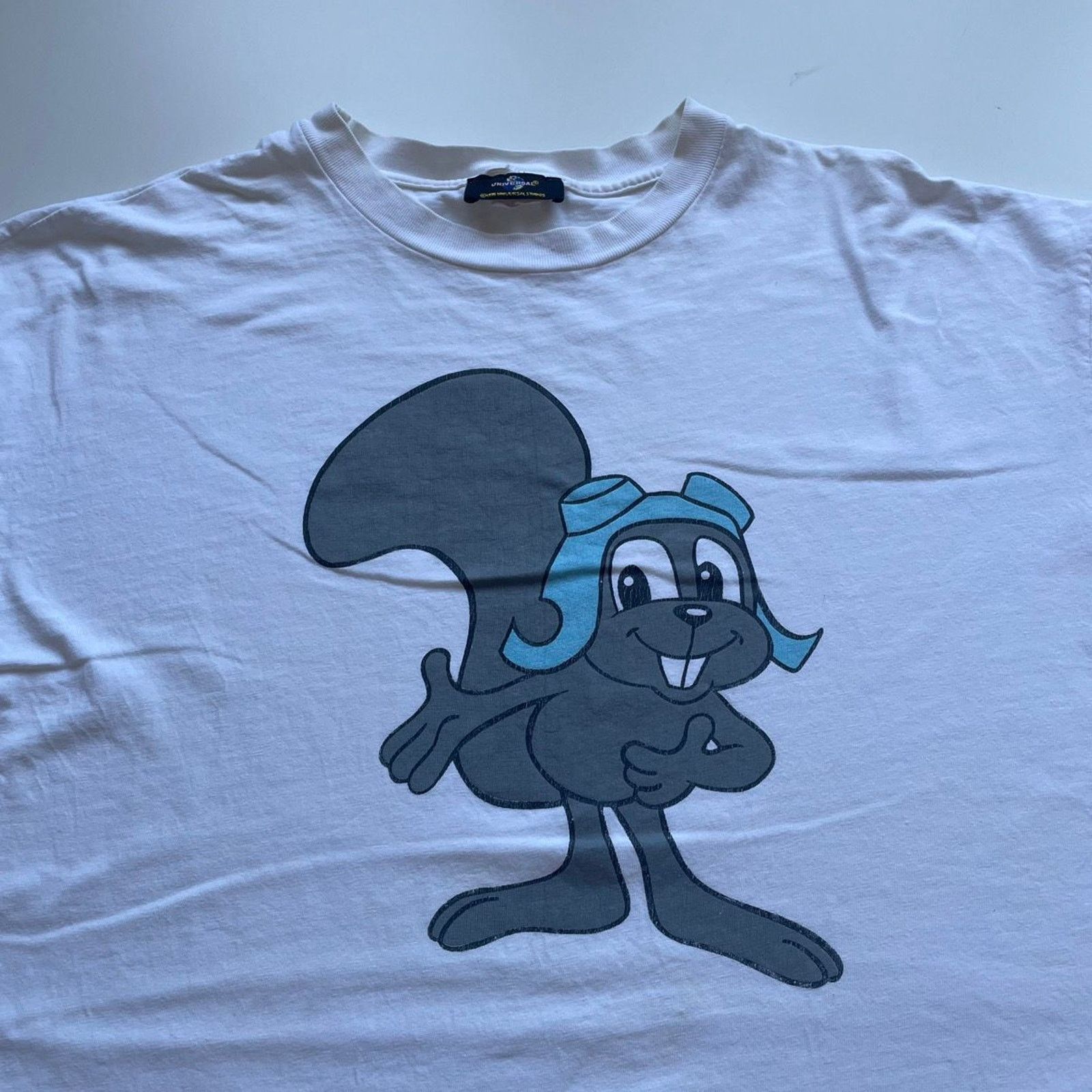 Cartoon Network Vintage 90s Adventures Of Rocky And Bullwinkle T Shirt XXL Size US XXL / EU 58 / 5 - 2 Thumbnail