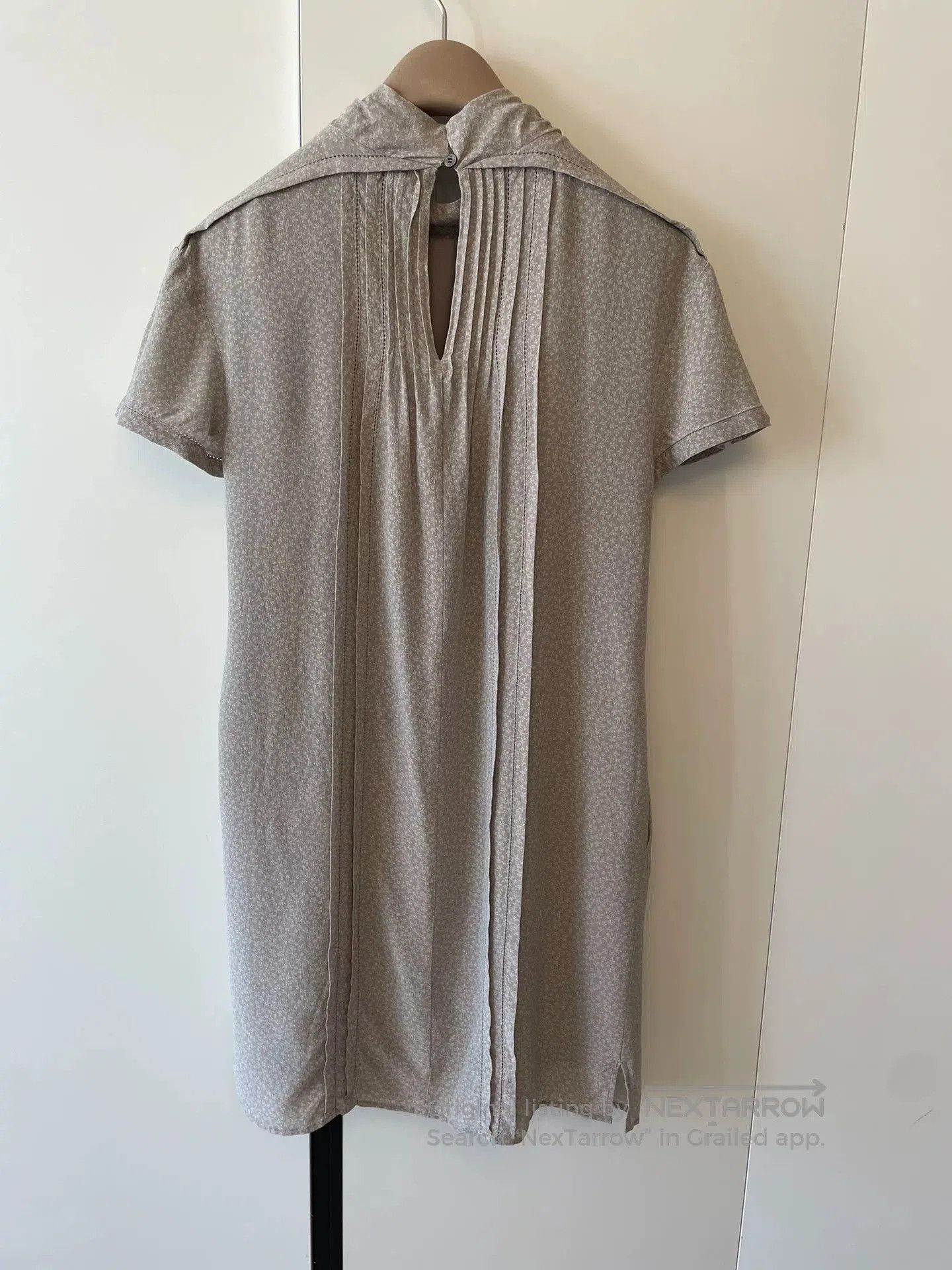 Burberry Burberry Silk Floral Pleated Dress. Size S / US 4 / IT 40 - 2 Thumbnail