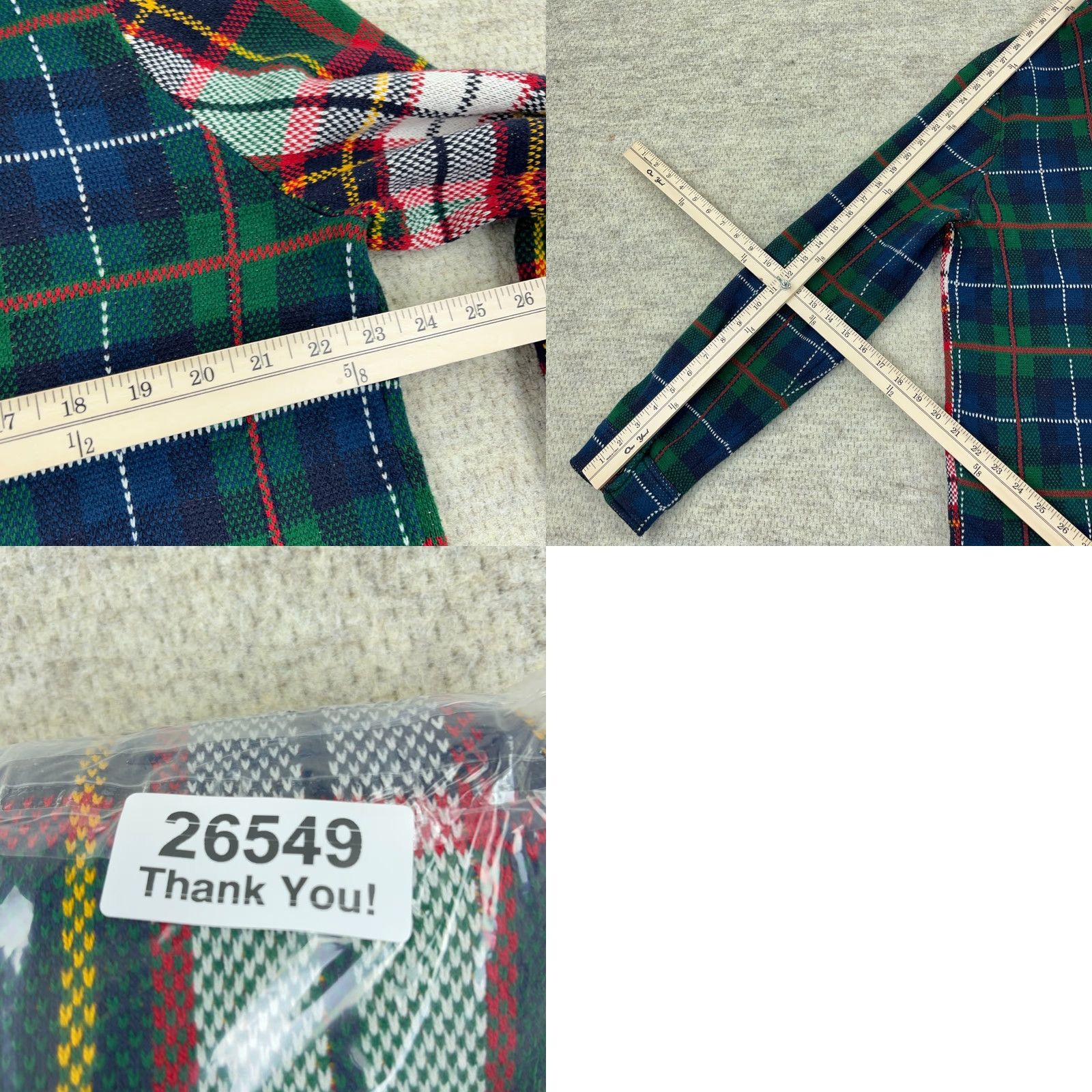 Tommy Hilfiger Tommy Hilfiger Shacket Men L Heavy Brushed Flannel Shirt Jacket Patchwork Plaid Button-Up Multicolor Casual Size US L / EU 52-54 / 3 - 8 Thumbnail