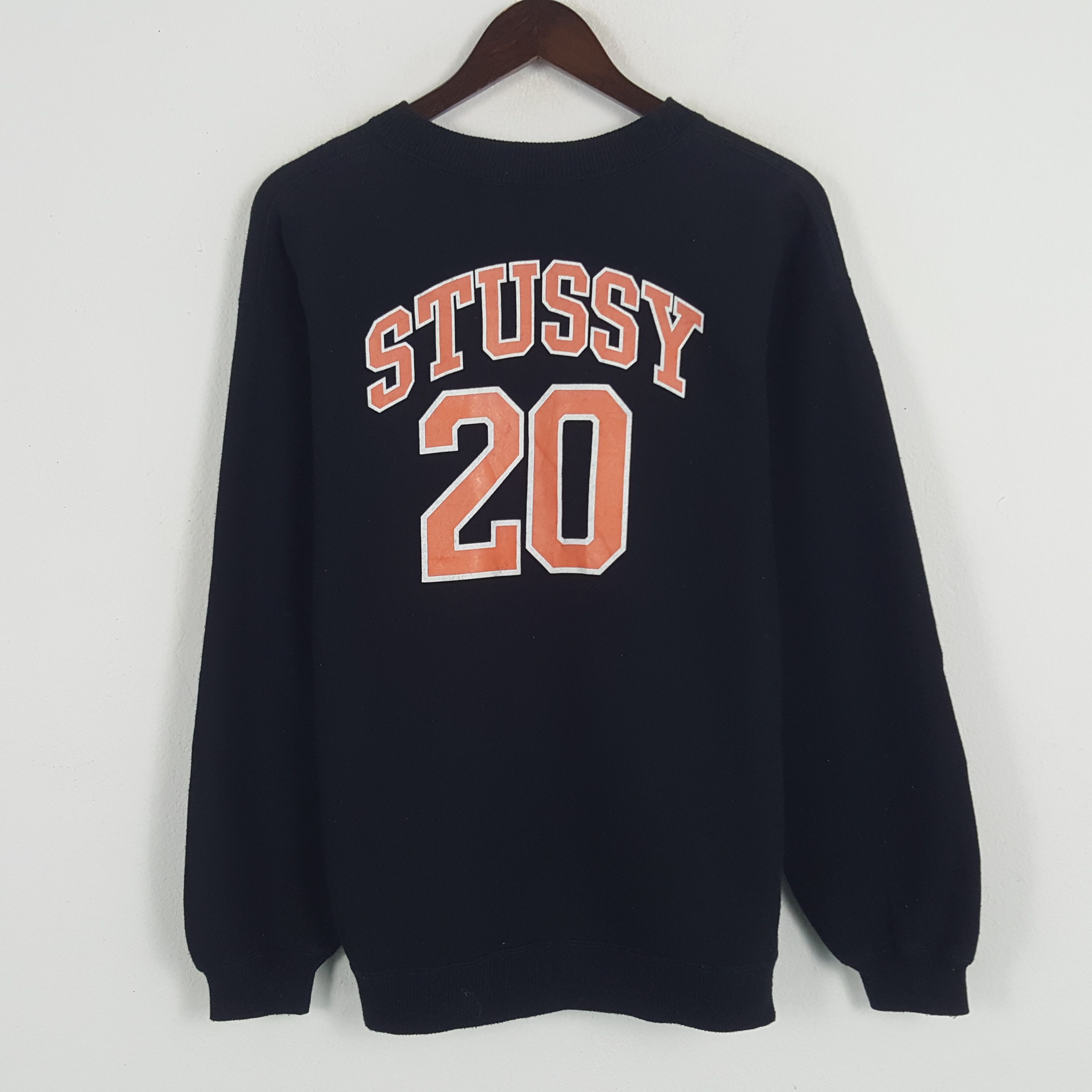 Stussy × Vintage Vintage Stussy 20 Sweatshirt | Grailed