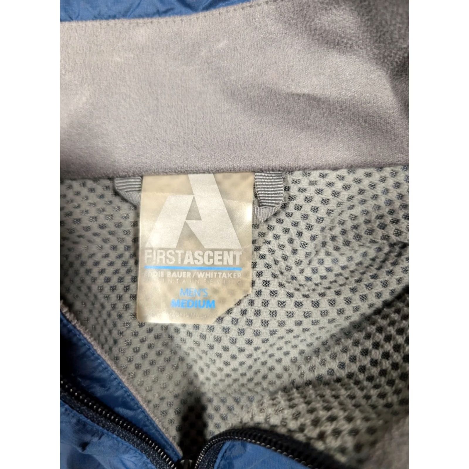 Eddie Bauer Eddie Bauer First Ascent Whittaker Mountaineering Jacket Mens Medium Blue Size US M / EU 48-50 / 2 - 6 Thumbnail