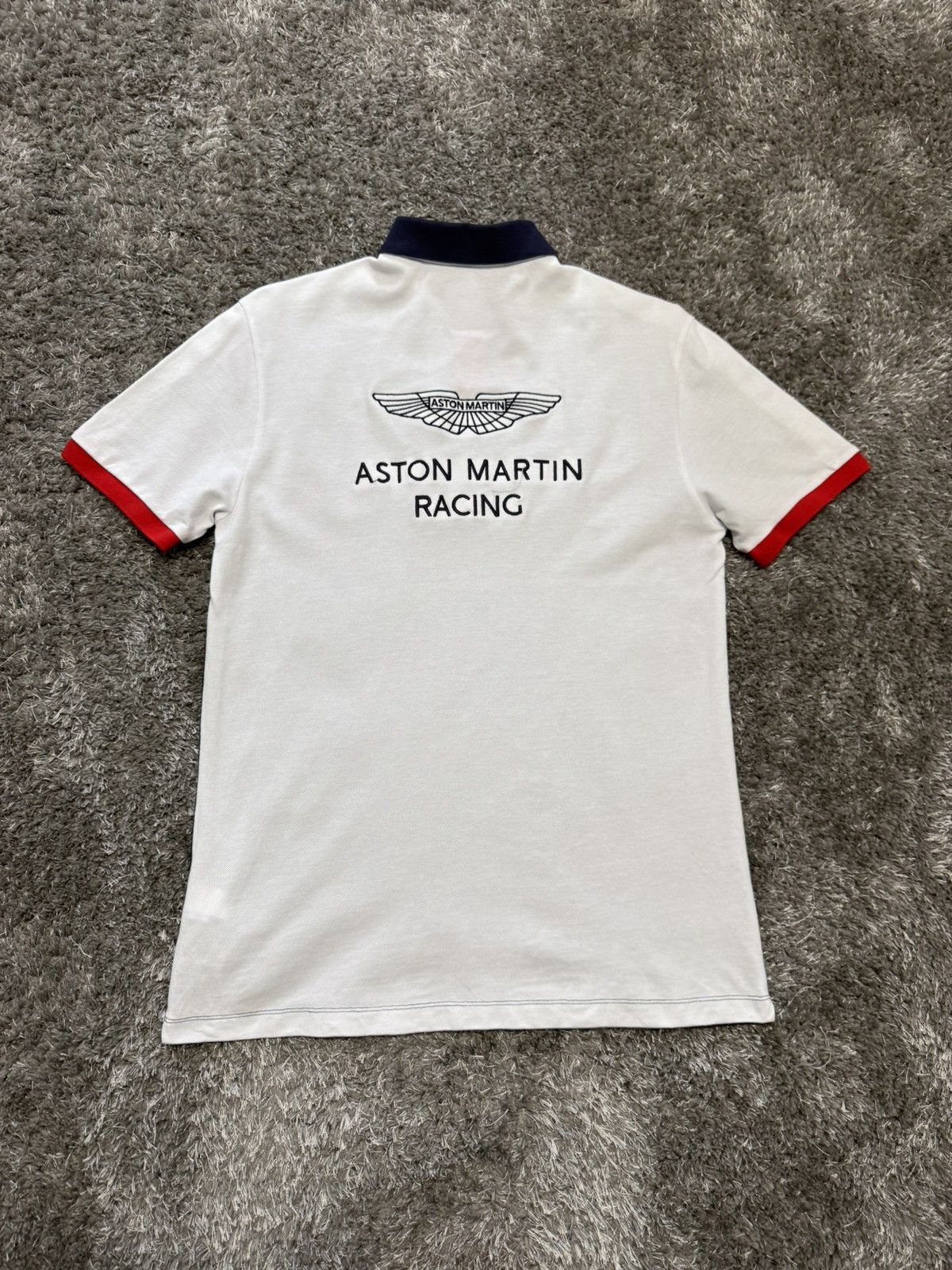Hackett Vintage Polo Hackett T-shirts Aston Martin Racing 95 Car Size US L / EU 52-54 / 3 - 4 Thumbnail