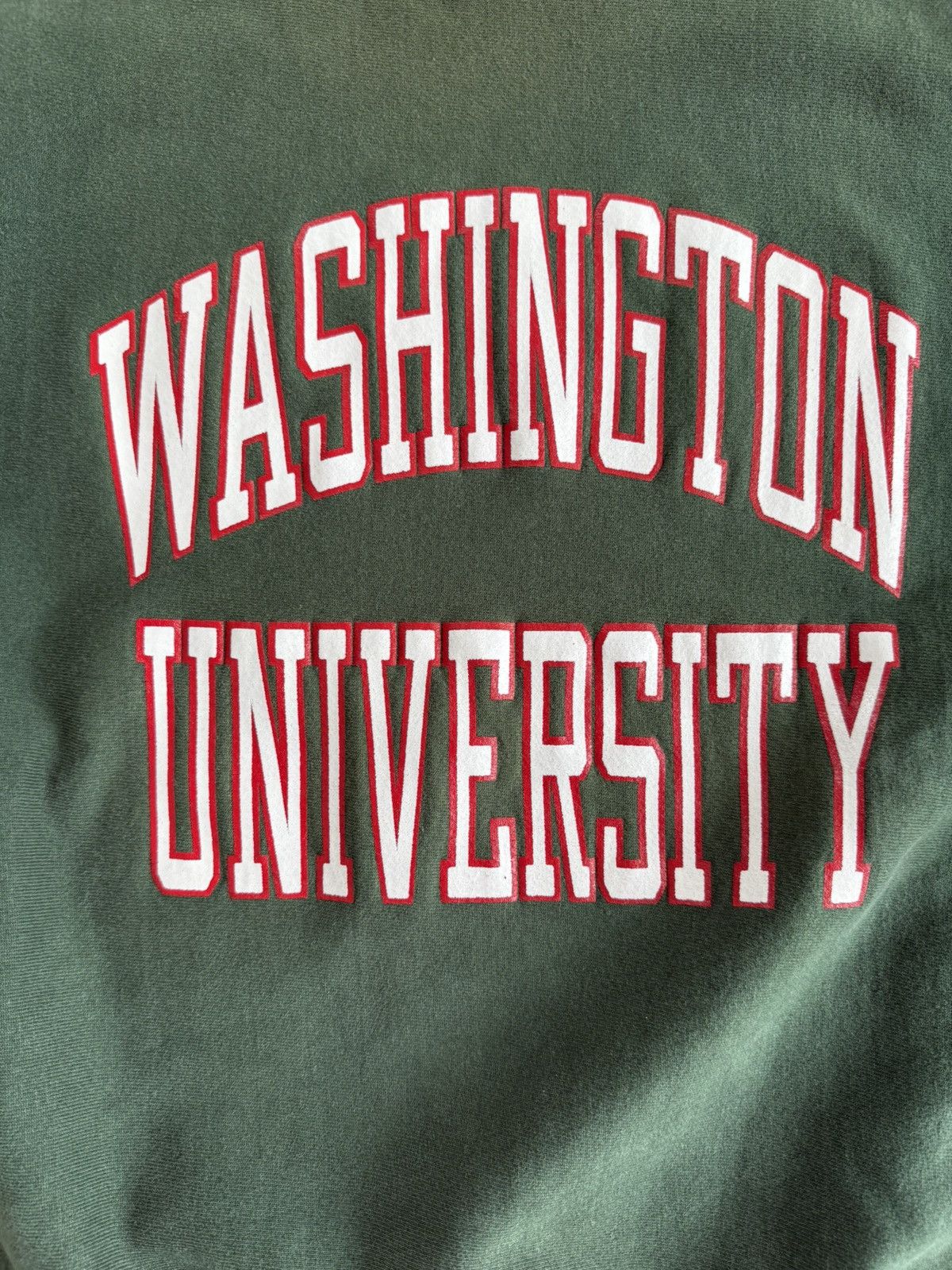 Vintage Vintage Washington University Champion Reverse Weave Size US XL / EU 56 / 4 - 2 Thumbnail