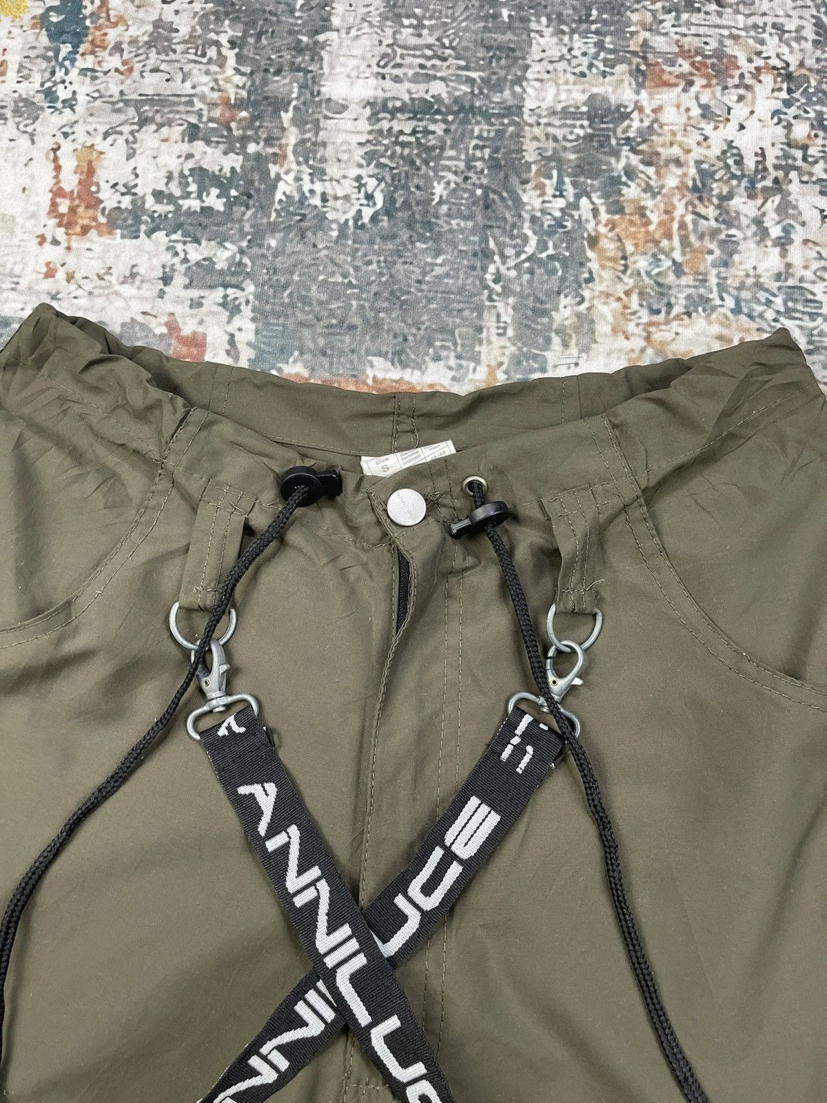 JNCO HIP HOP Parachute Bondage Baggy Balloon Cargo Pants Size US 29 - 6 Thumbnail