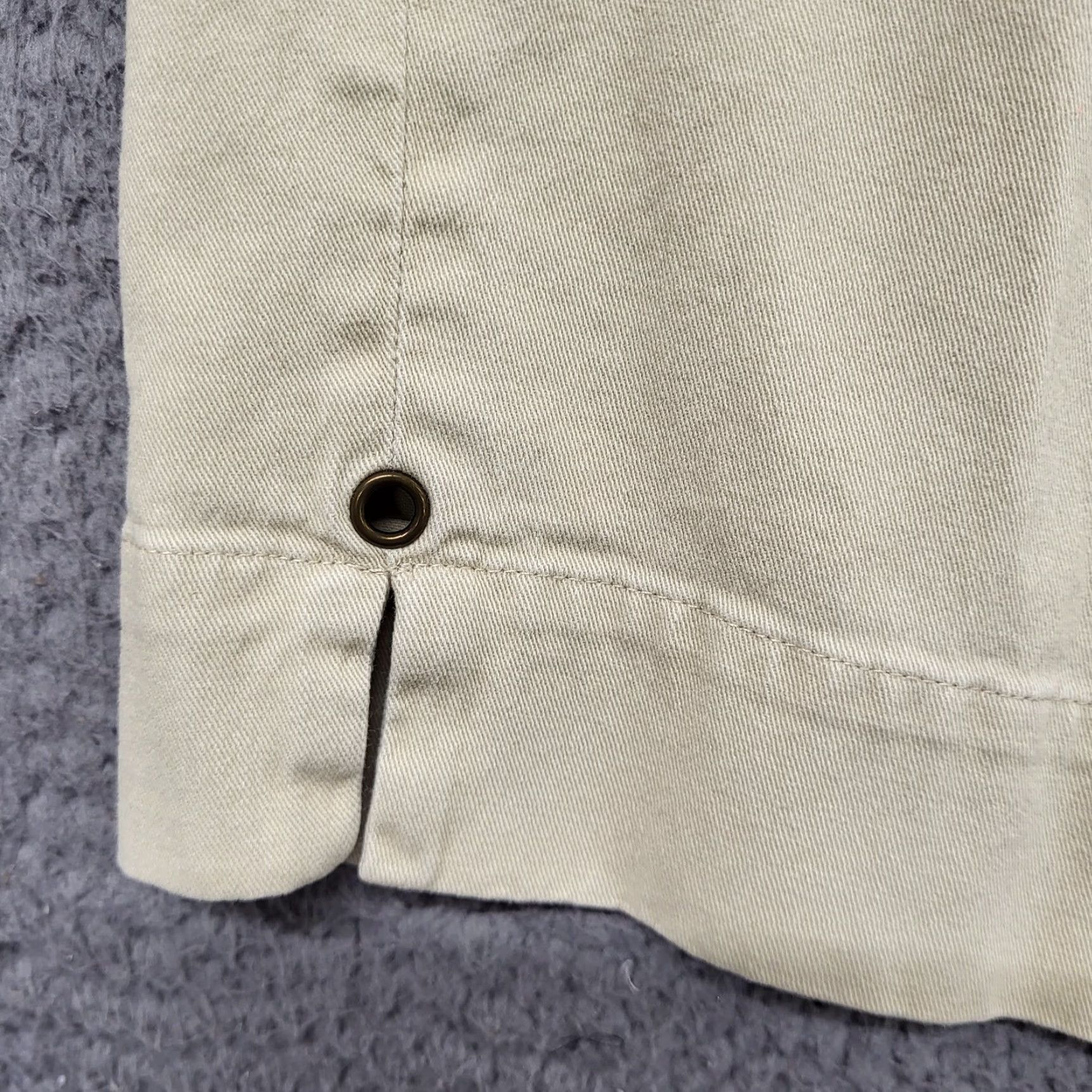Vintage VINTAGE L O L Cargo Pants Women's 6P Khaki Twill Y2k Retro Utility Cargo Tan Pants Women Slim Straight 90s Bohemian College Summer Spring Fall Size 28" / US 6 / IT 42 - 3 Thumbnail