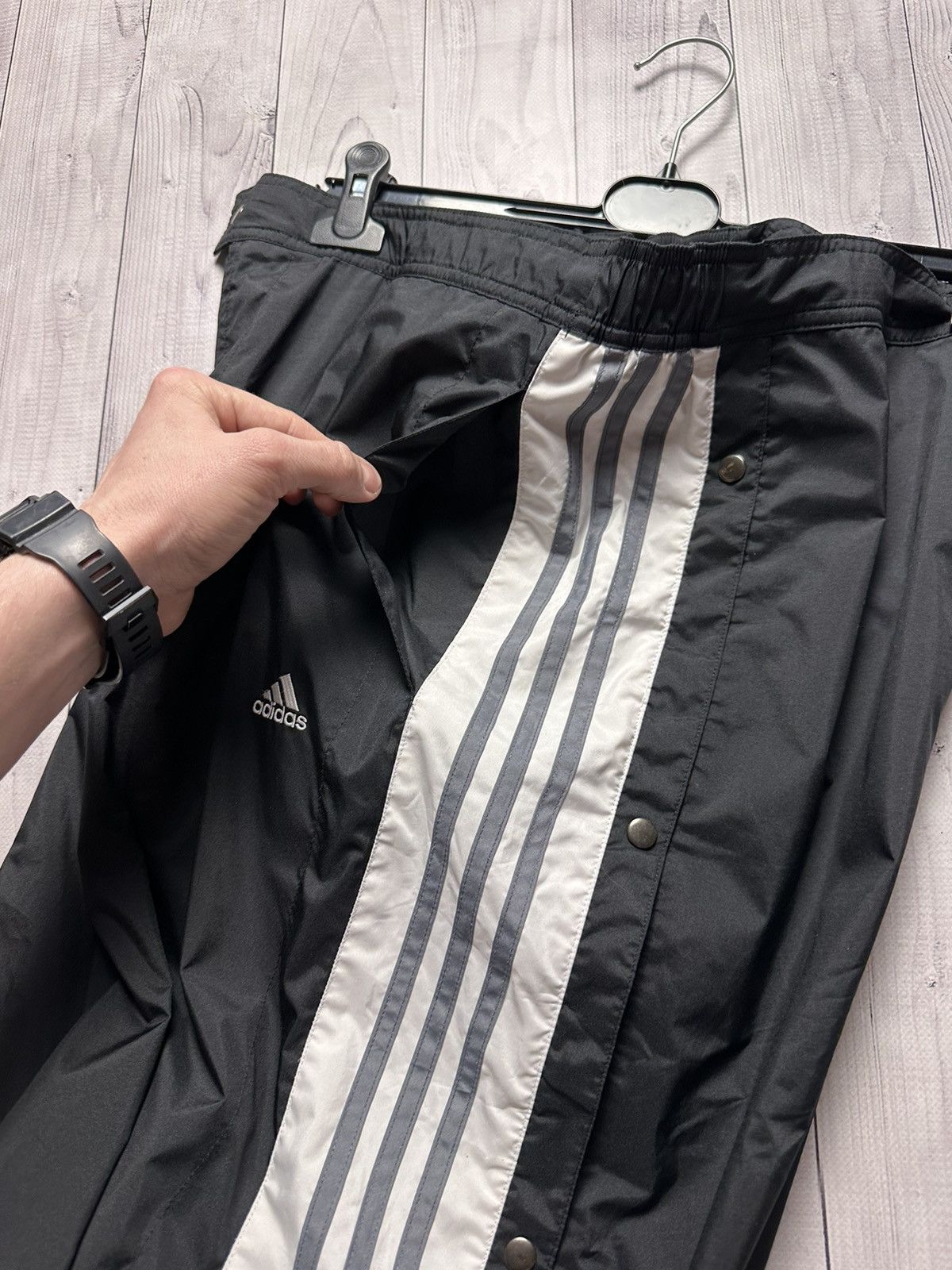 Adidas × Vintage Vintage adidas Adi break pants size XL logo rare Size US 36 / EU 52 - 4 Thumbnail
