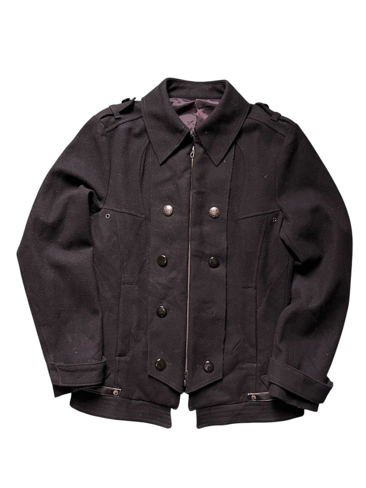 Ppfm double breasted wool jacket