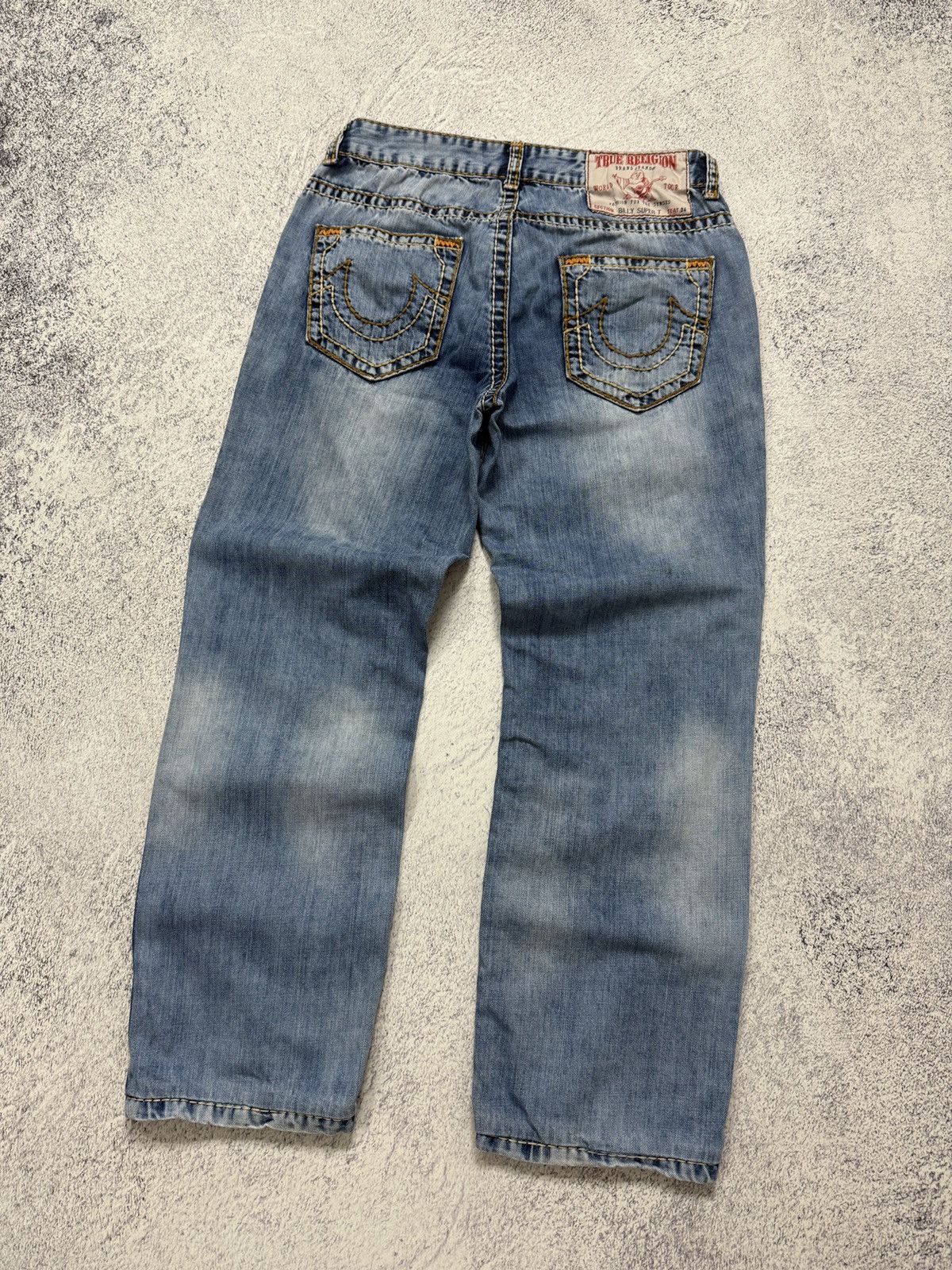 True Religion Vintage Y2K True Religion “Billy Super T” Baggy Jeans Size US 34 / EU 50 - 2 Thumbnail