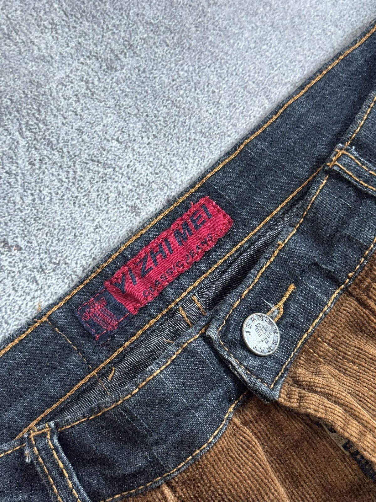 Hysteric Glamour 90s Retro Jeans 👖 Pants Trousers Flared avantgarde vintage Size 25" / US 0 / IT 36 - 11 Thumbnail