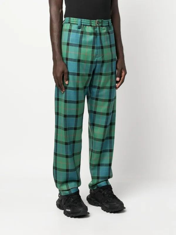 Marni o1y0225 Checked Casual Pant in Multicolor Size US 30 / EU 46 - 2 Thumbnail