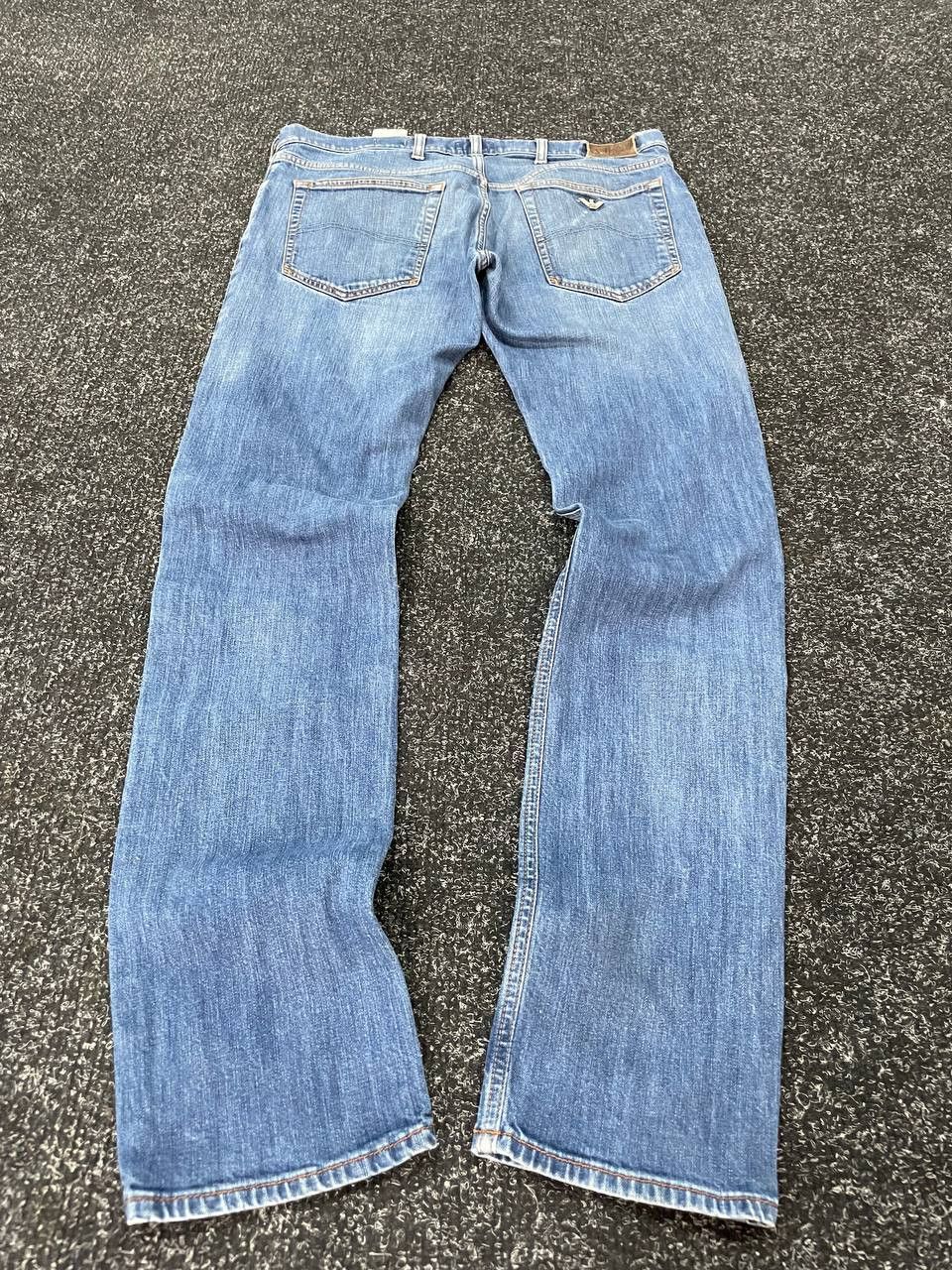 Armani × Hysteric Glamour × If Six Was Nine ARMANI METAL LOGO HYSTERIC GLAMOUR STYLE DISTRESSED JEANS Size US 34 / EU 50 - 1 Thumbnail