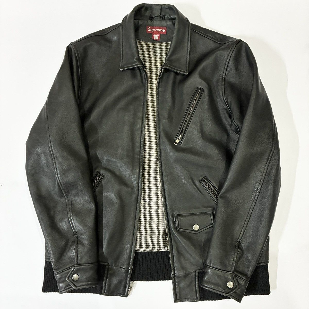 Supreme Supreme Archive Leather Bomber Jacket Size US L / EU 52-54 / 3 - 3 Thumbnail