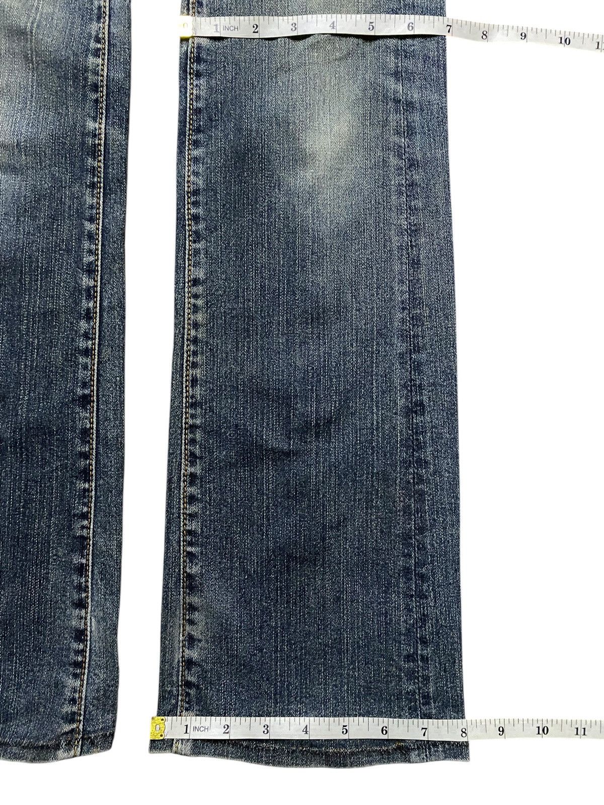 Japanese Brand Vintage Japanese Brand Georgia Love Flare Jeans Size 26" / US 2 / IT 38 - 13 Thumbnail