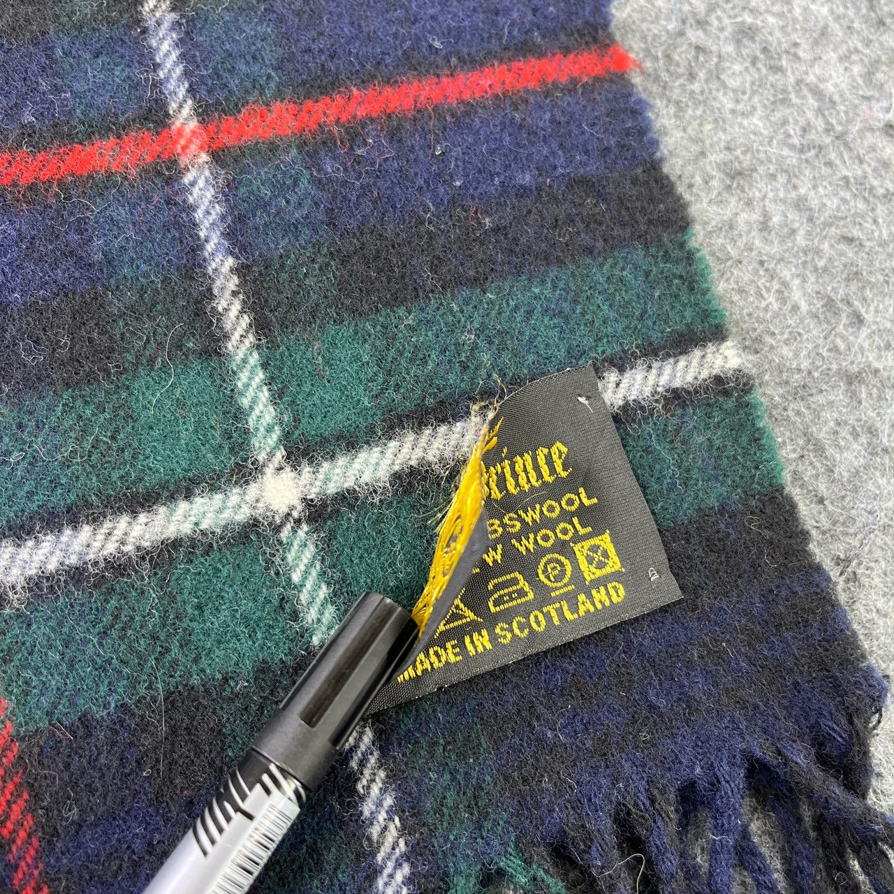 Vintage Glen Prince Scarf / Muffler / Neckwear T578 Size ONE SIZE - 8 Thumbnail